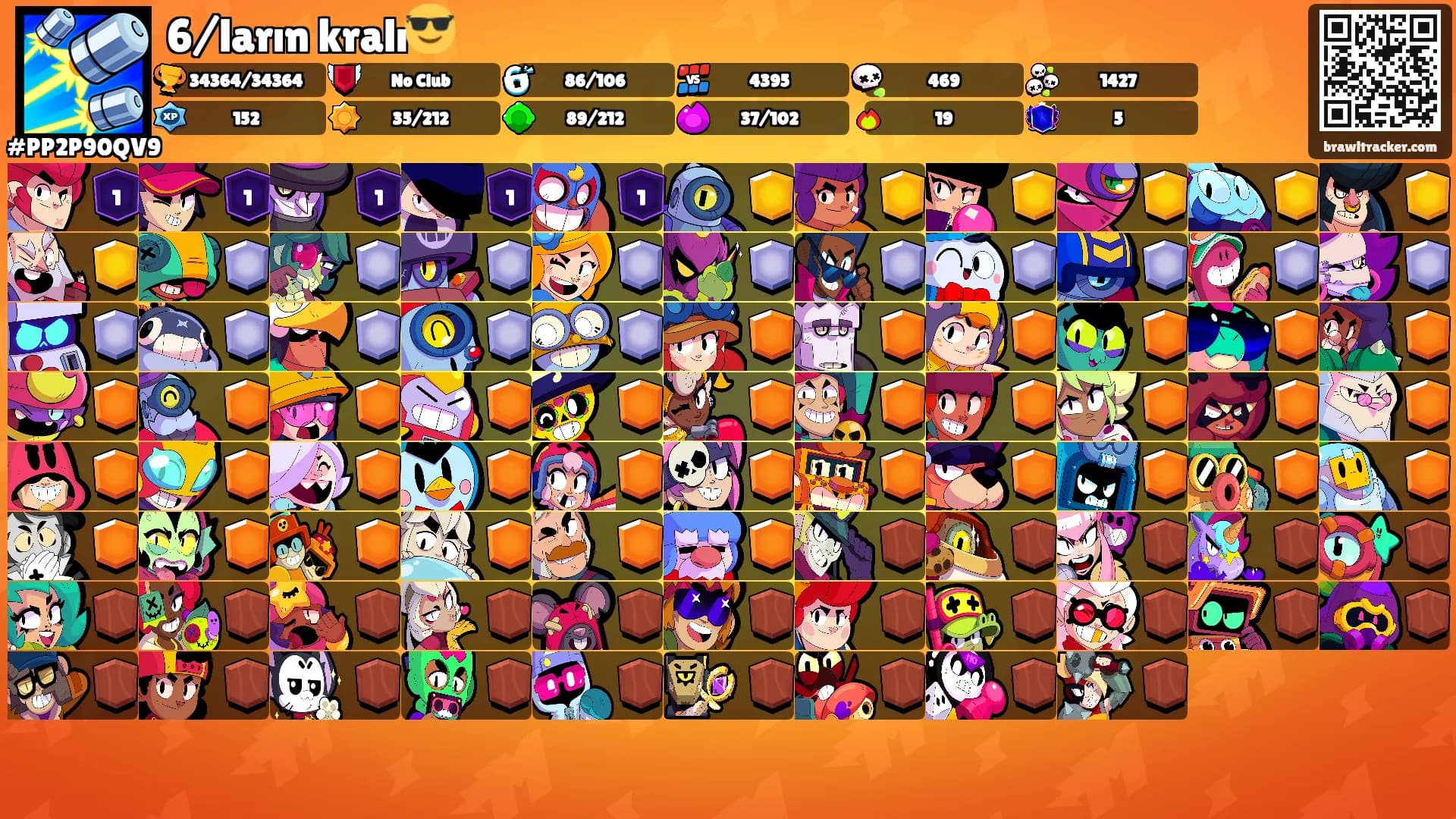 6/ların kralı😎's Ranks