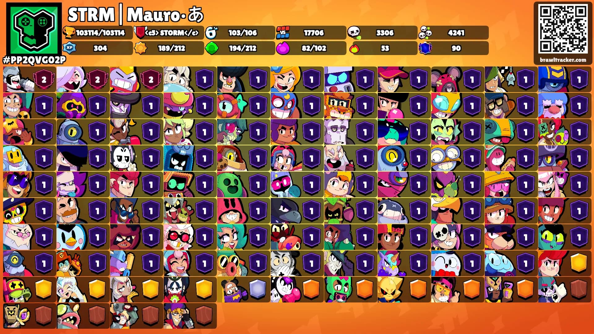 STRM|Mauro•あ's Ranks