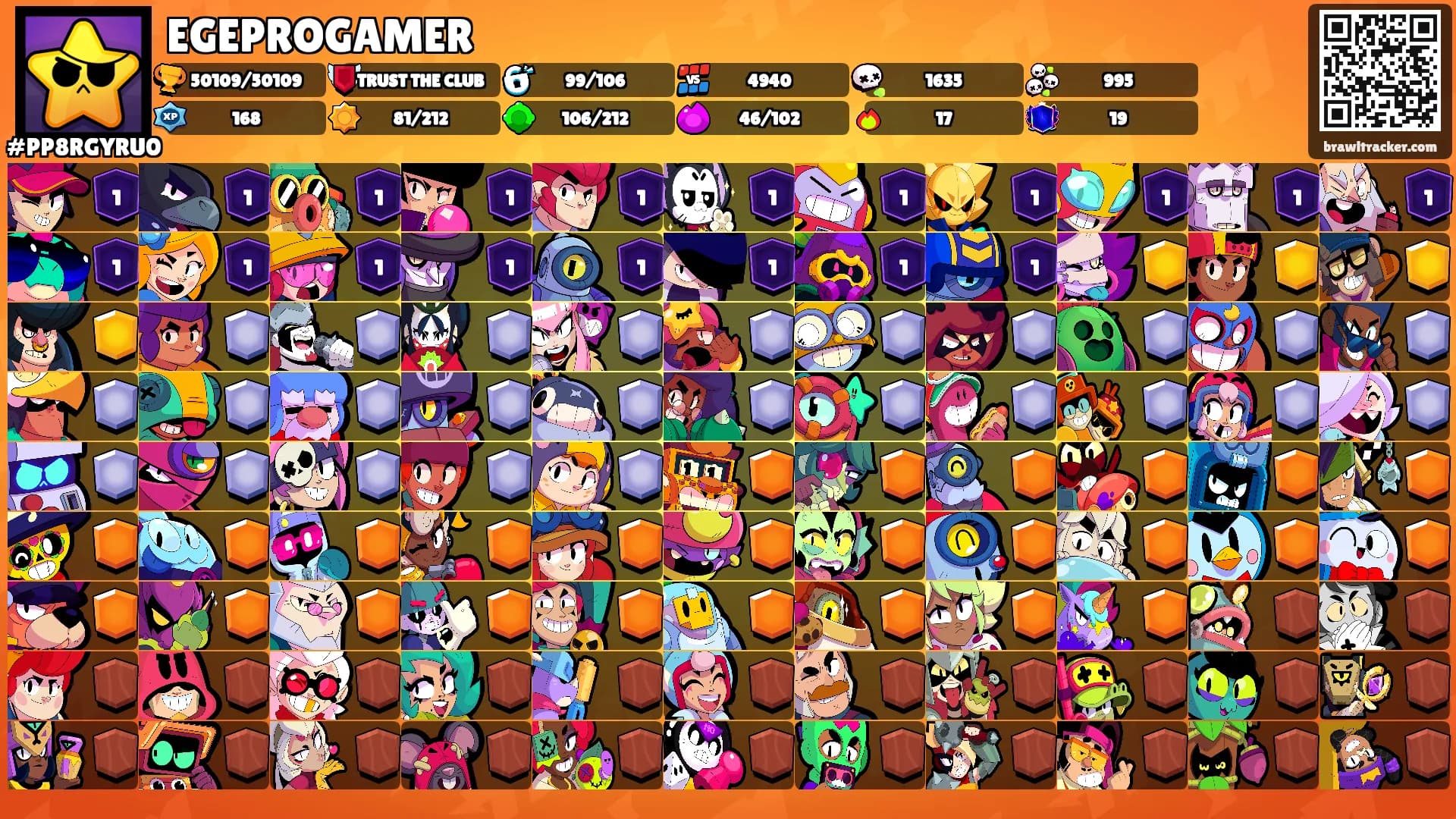 EGEPROGAMER's Ranks
