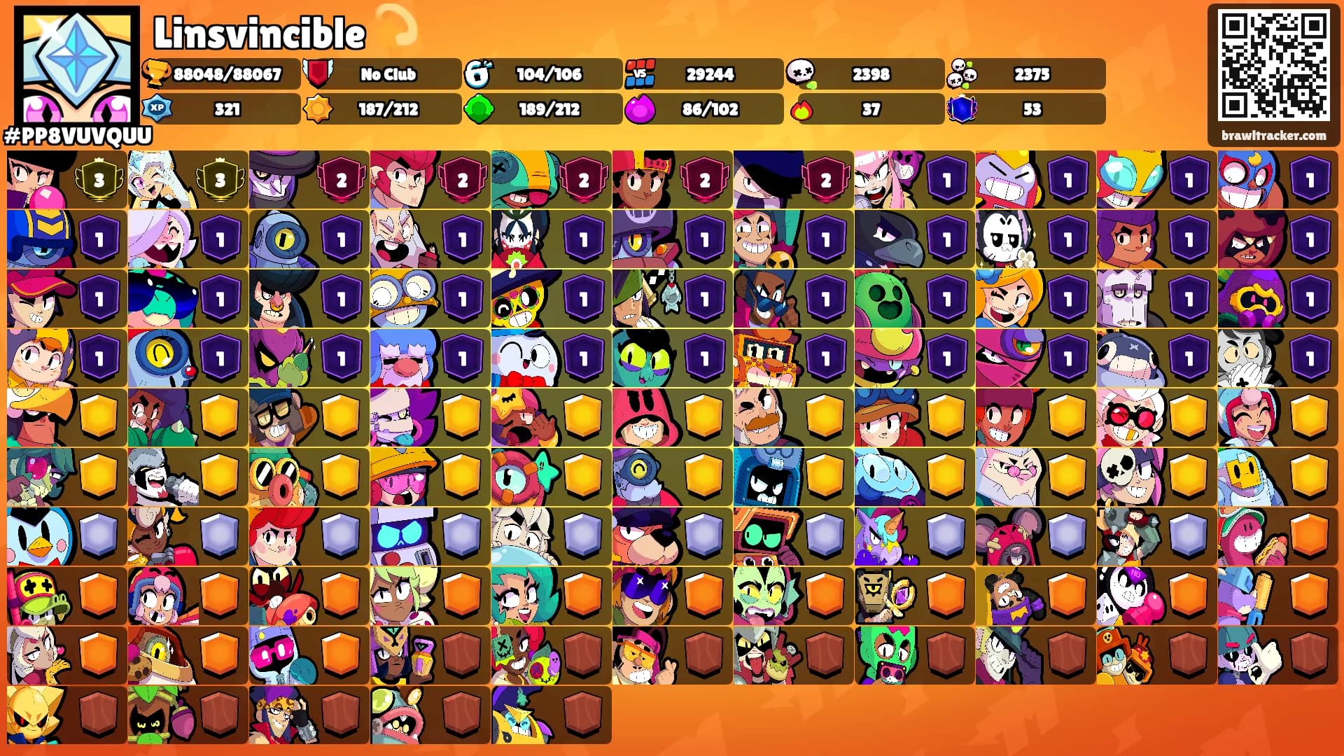 Linsvincible 💫's Ranks