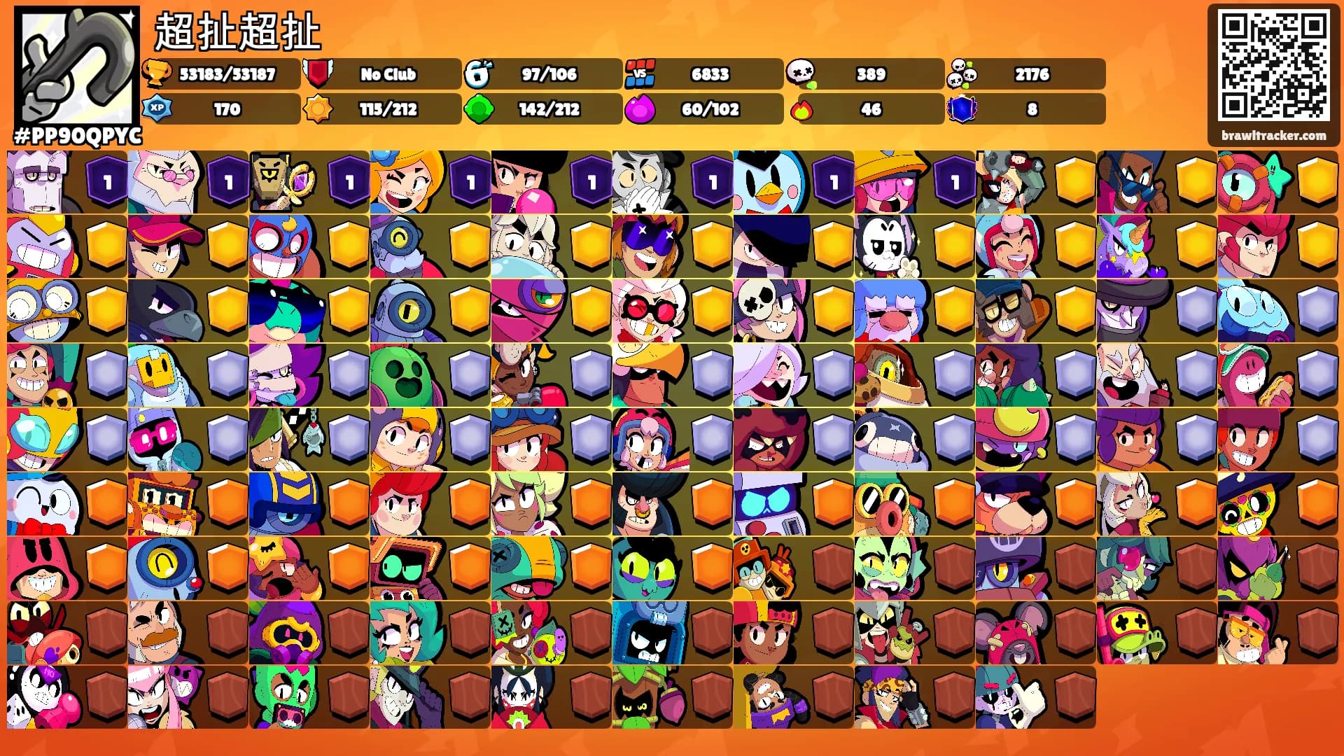 超扯超扯's Ranks