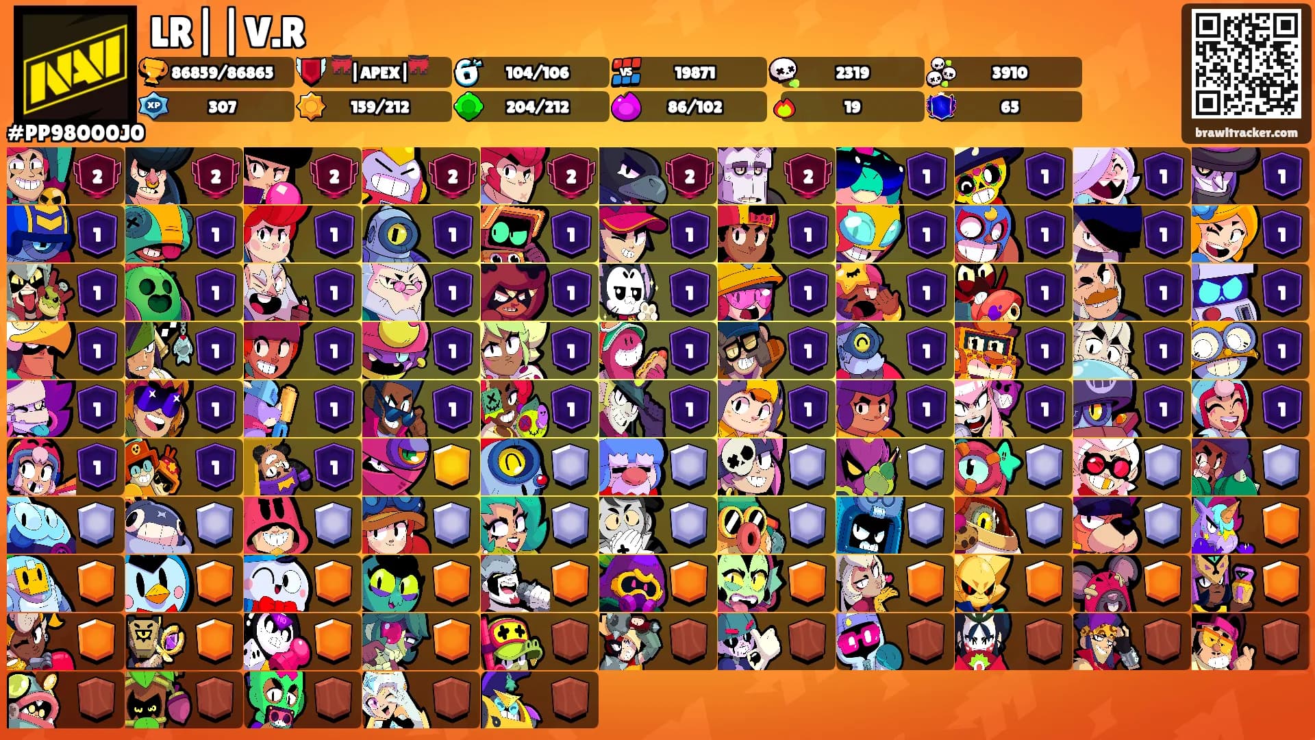 LR||V.R's Ranks