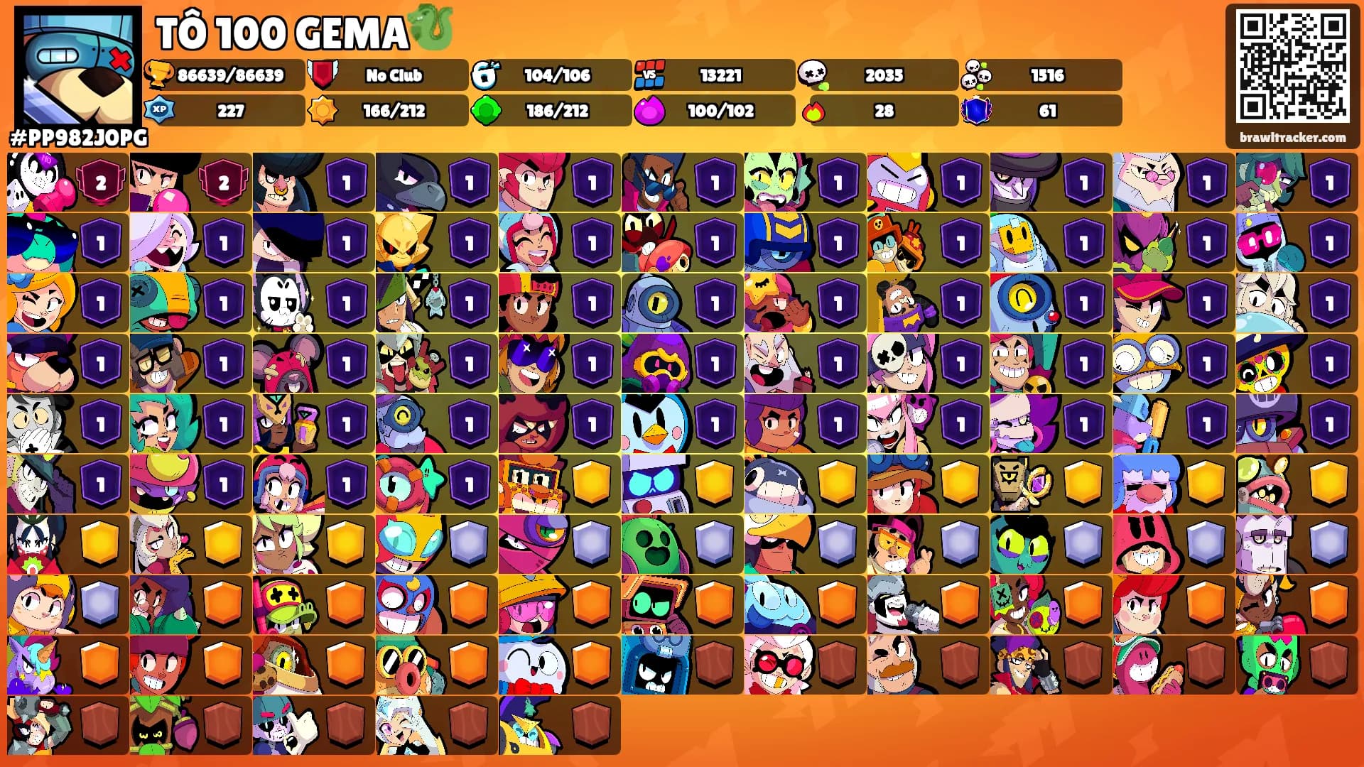 TÔ 100 GEMA🐉's Ranks