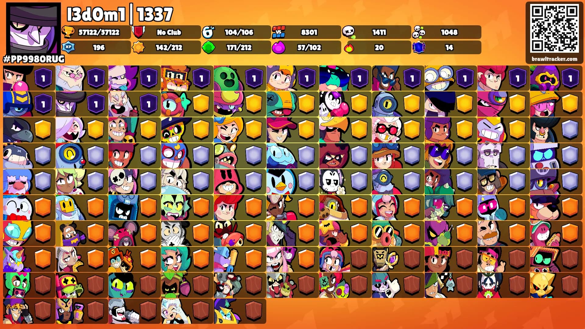 l3d0m1|1337's Ranks