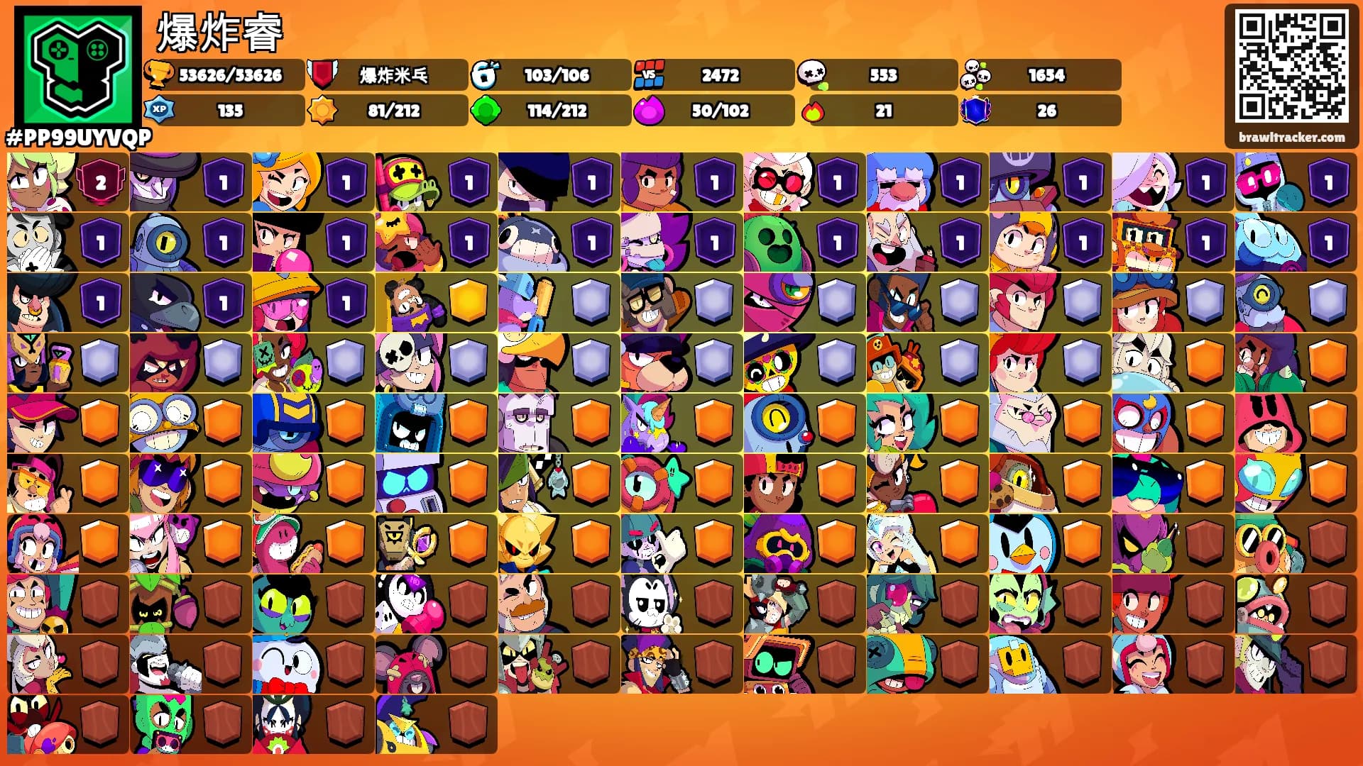 爆炸睿's Ranks