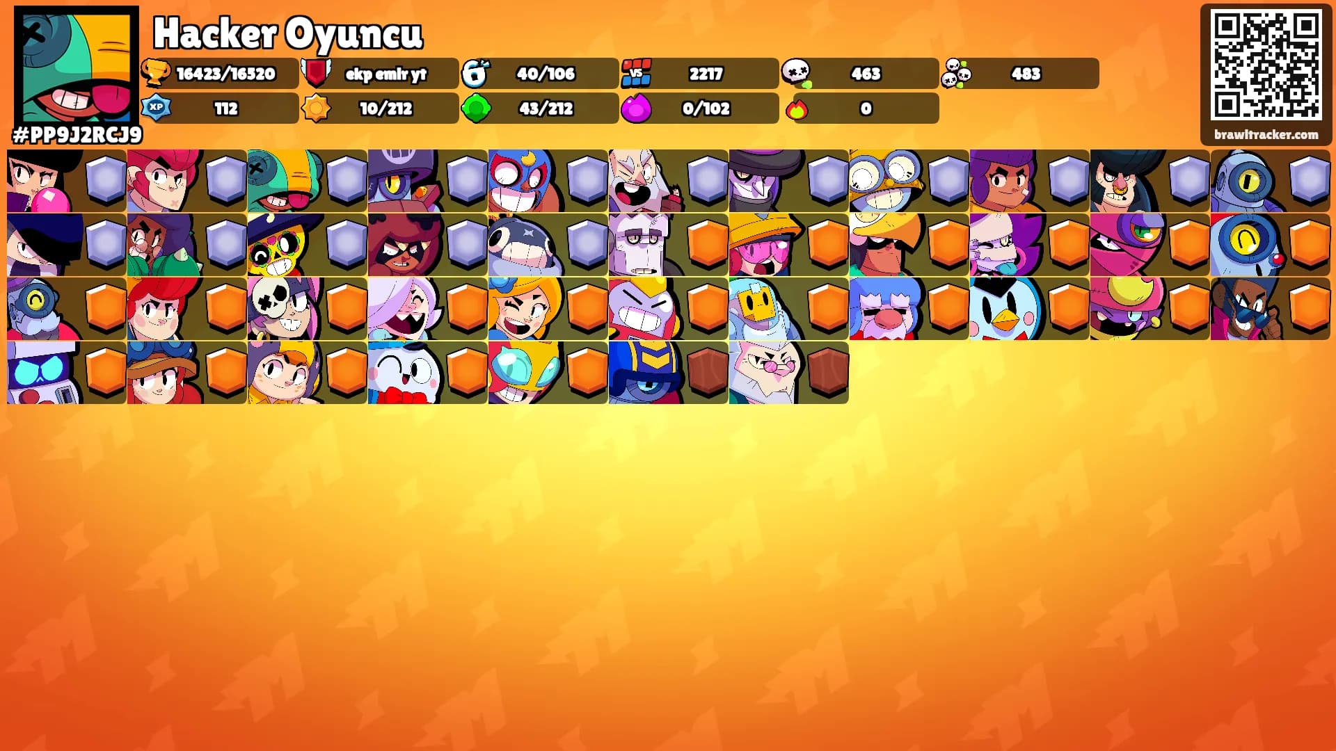 Hacker Oyuncu's Ranks
