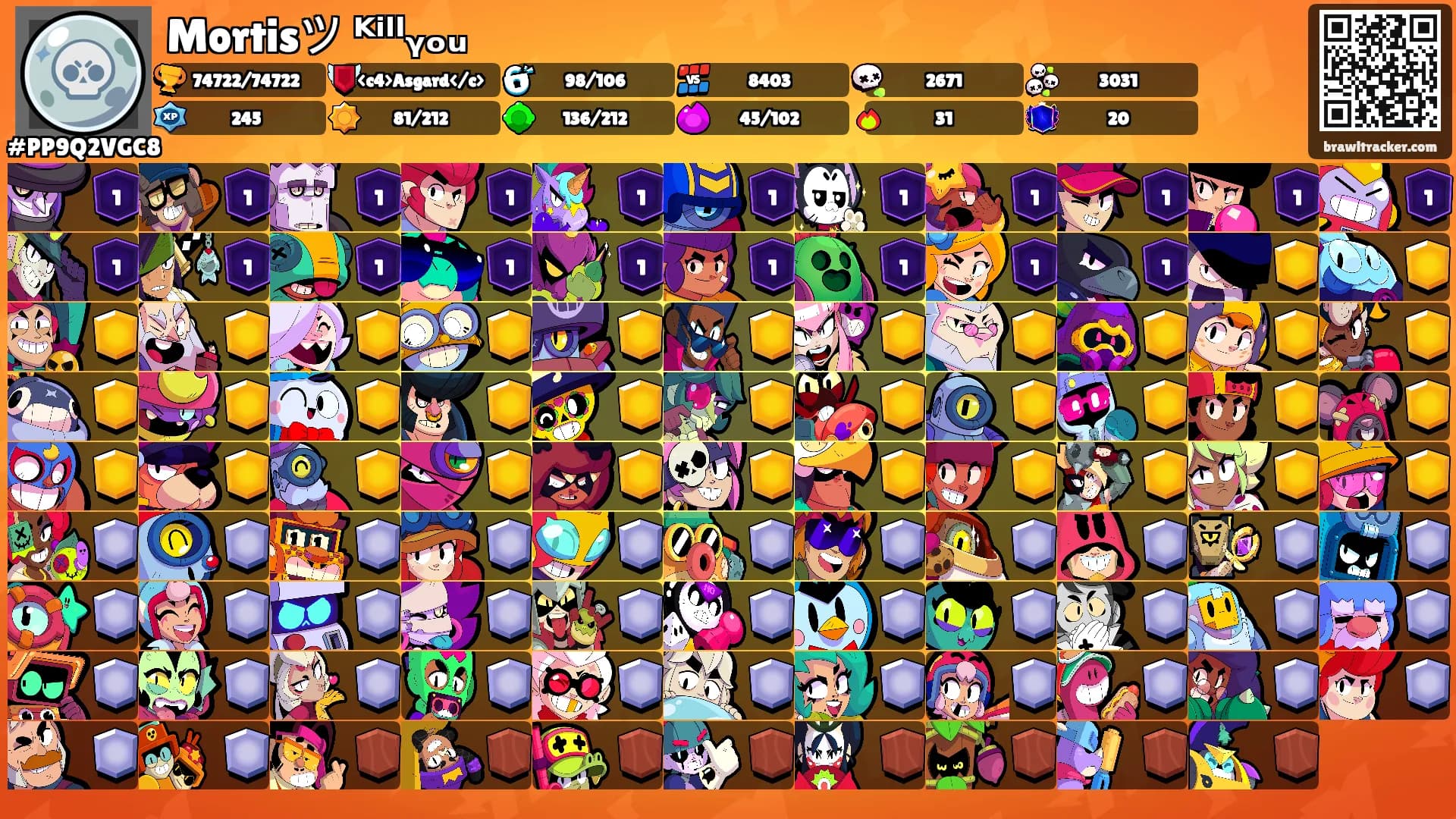 Mortisツ ᴷⁱˡˡᵧₒᵤ's Ranks