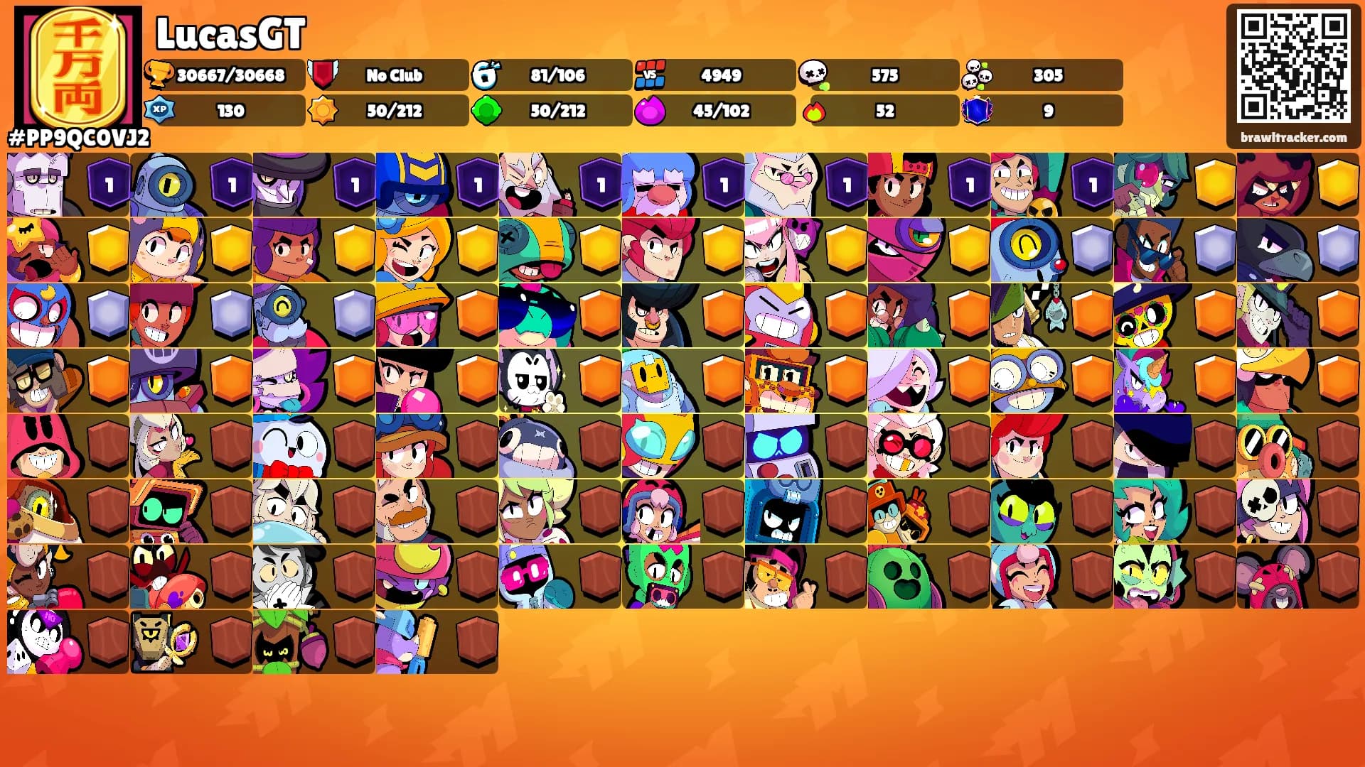 LucasGT's Ranks