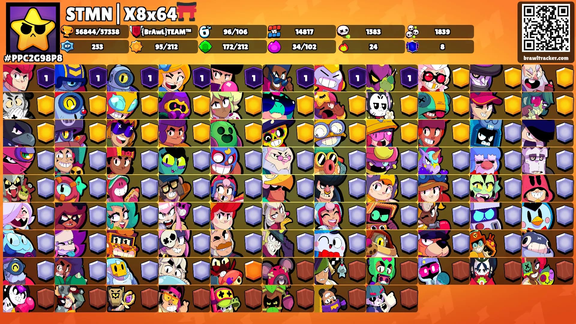 STMN|X8x64⛩️'s Ranks