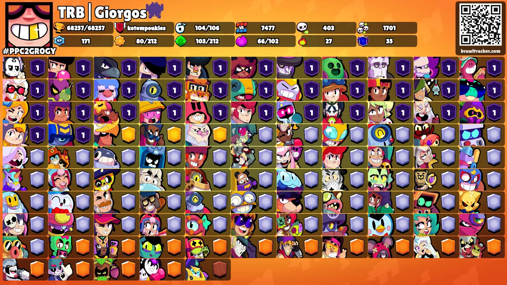 TRB|Giorgos👾🕸's Ranks