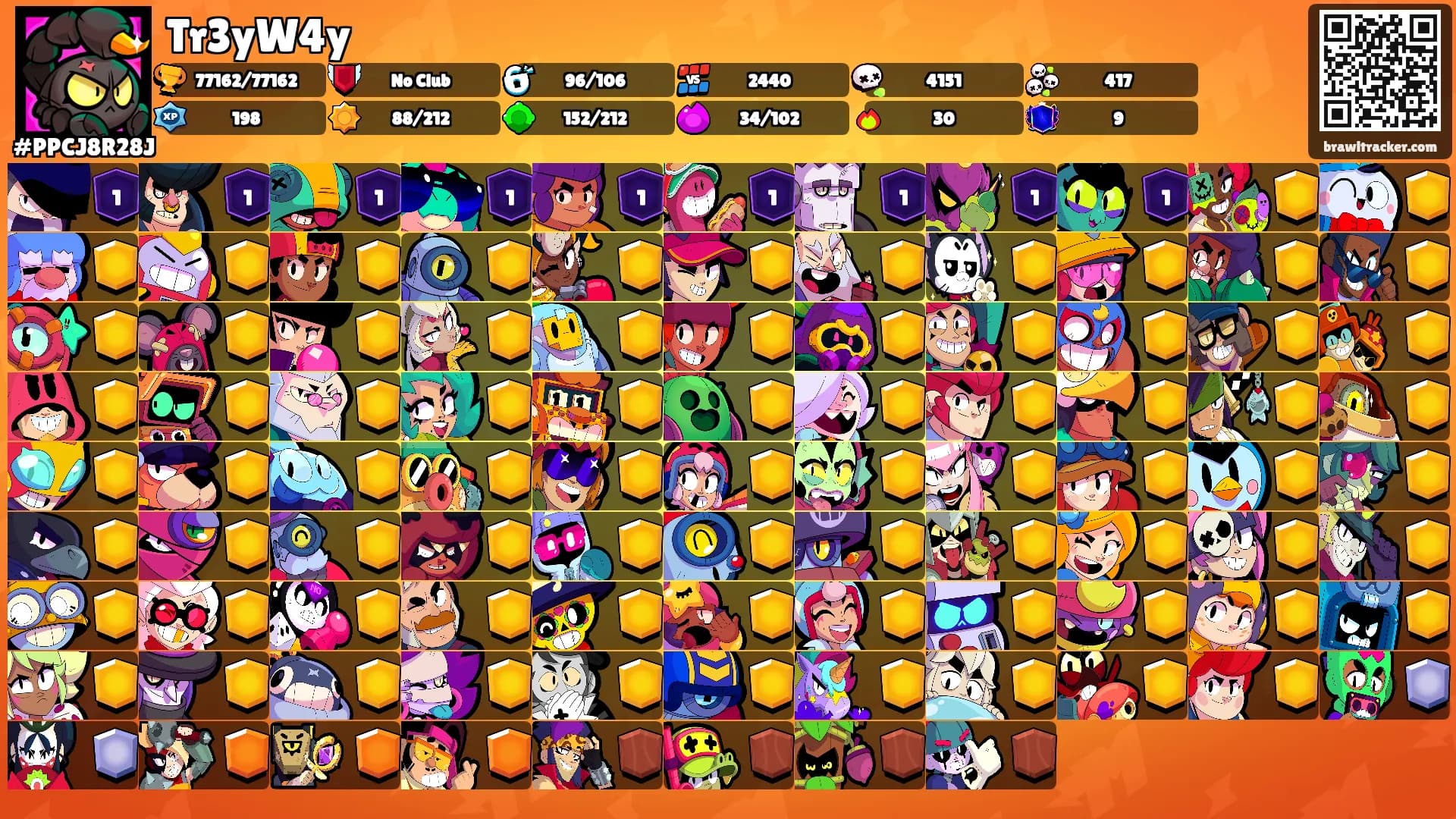 Tr3yW4y's Ranks