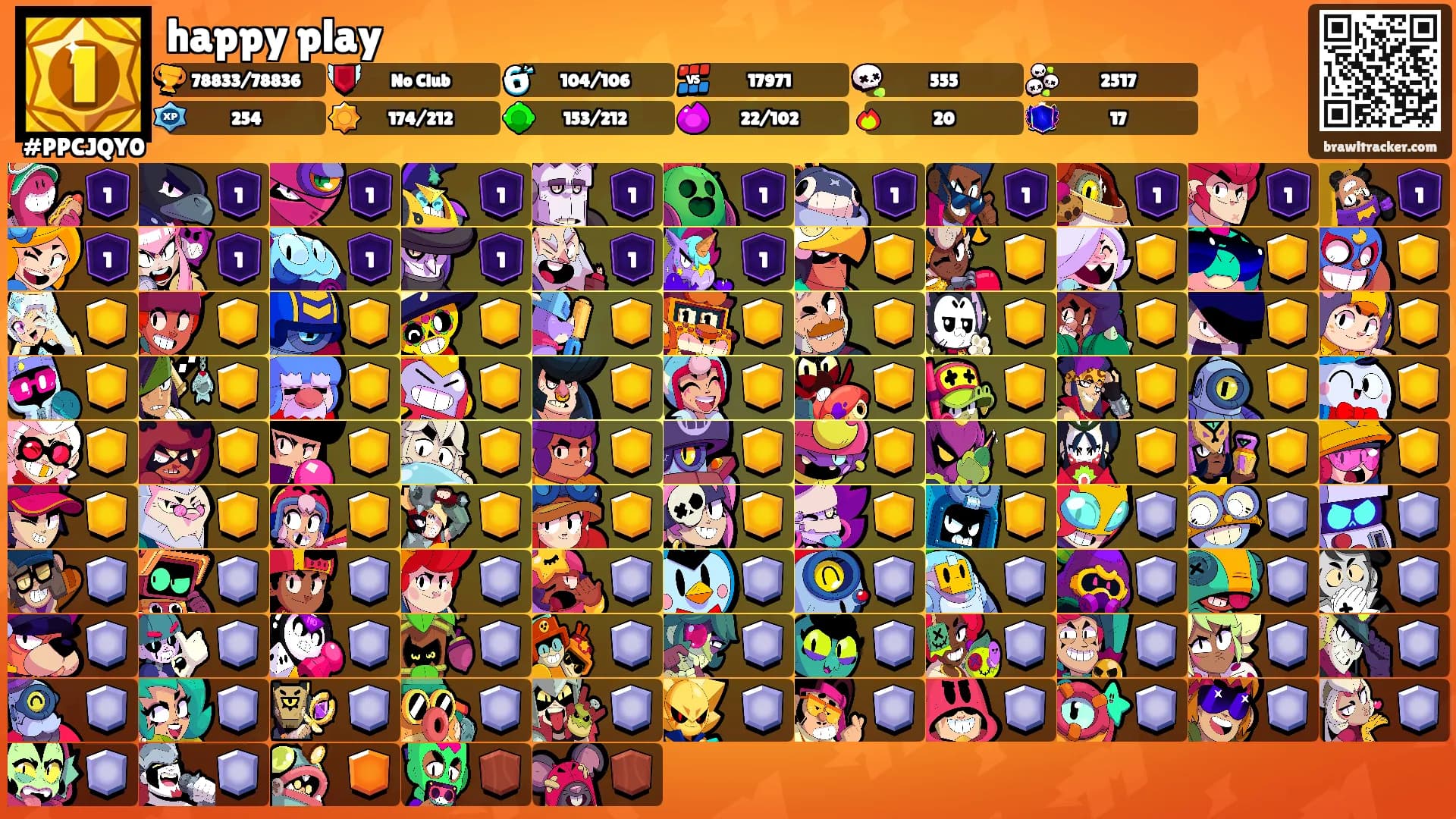 happy play's Ranks