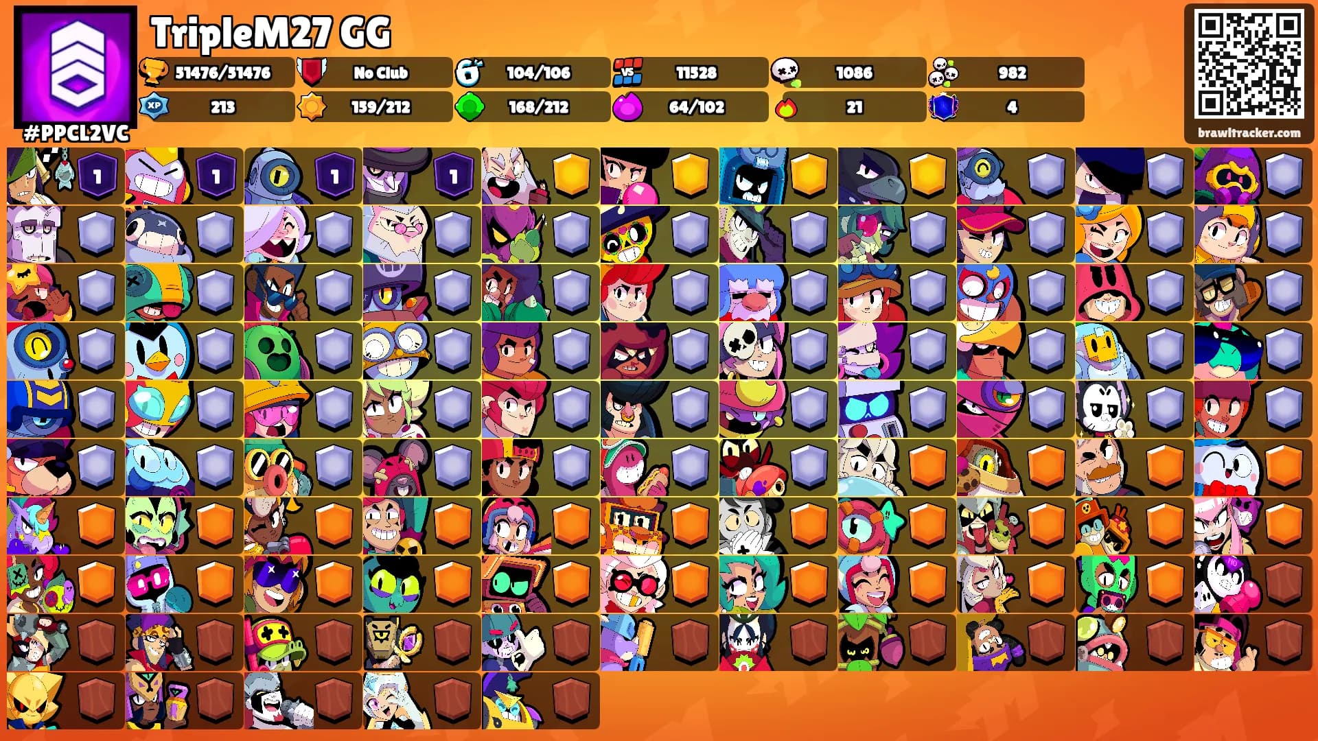 TripleM27 GG's Ranks