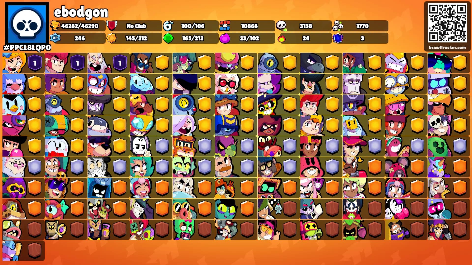 ebodgon's Ranks