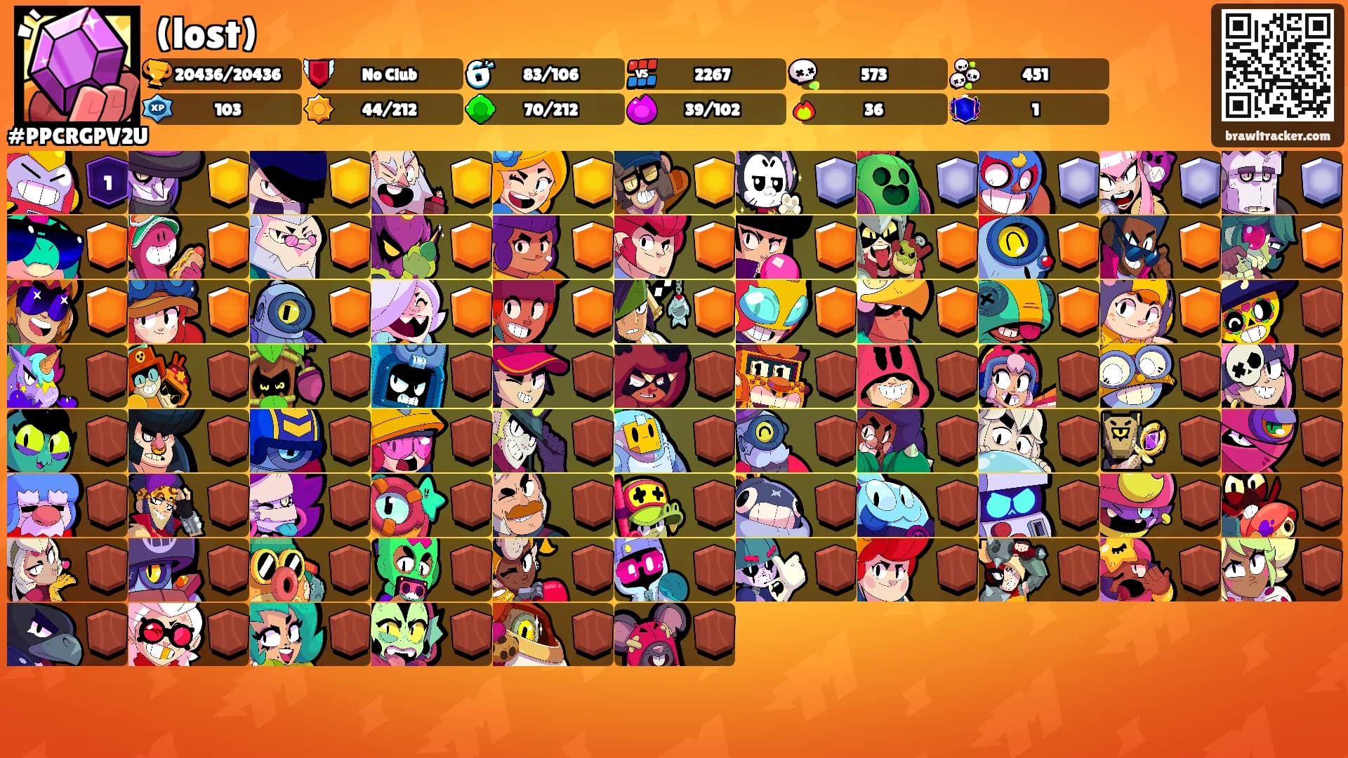 (lost)'s Ranks