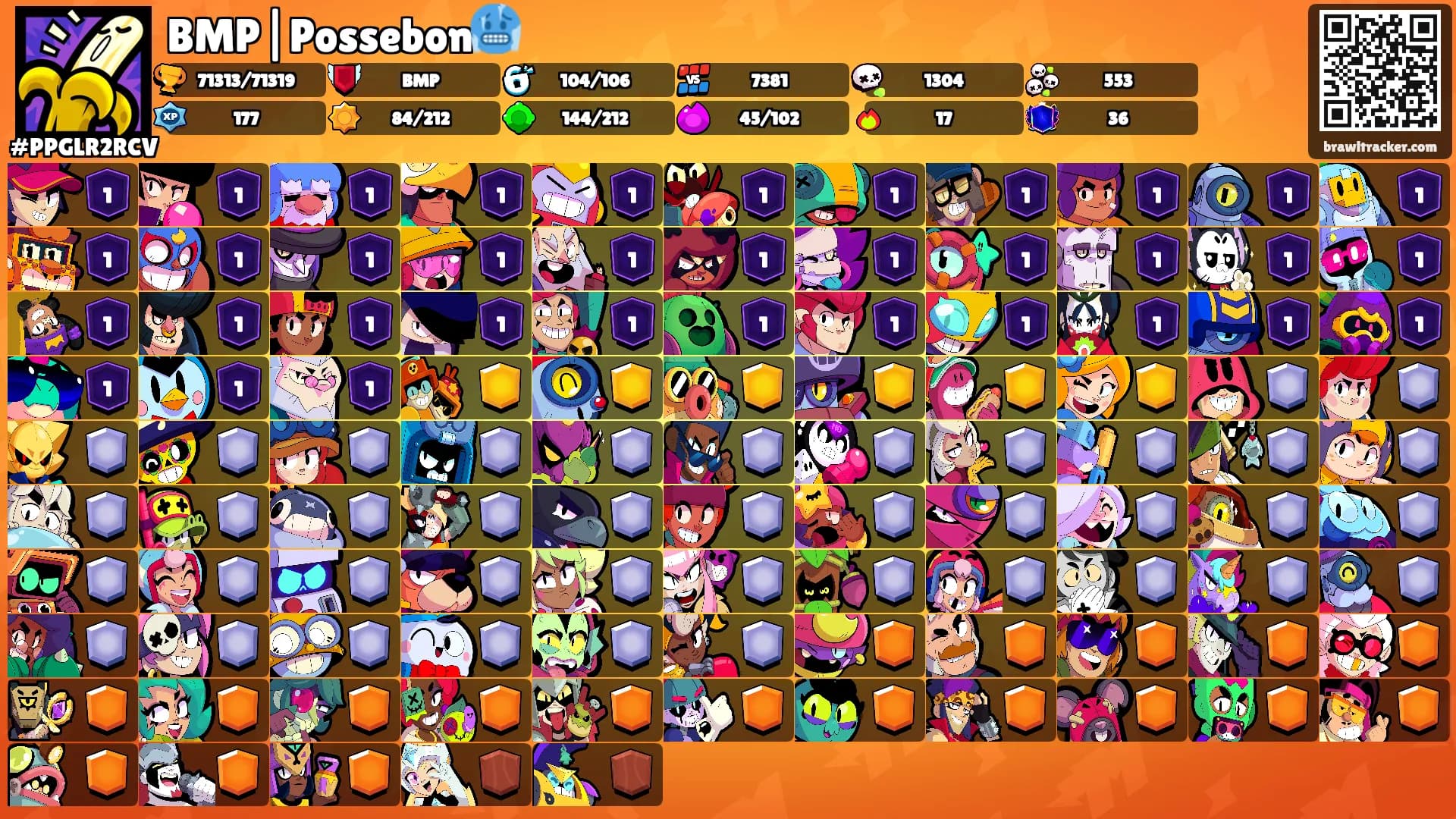 BMP|Possebon🥶's Ranks