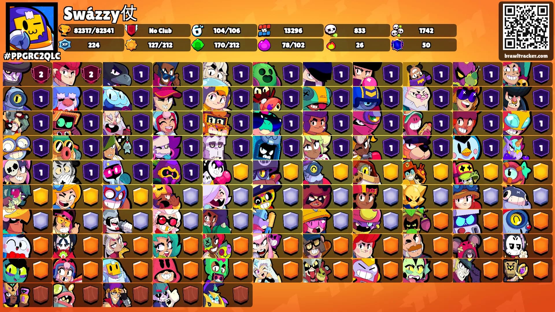 Swázzy仗's Ranks