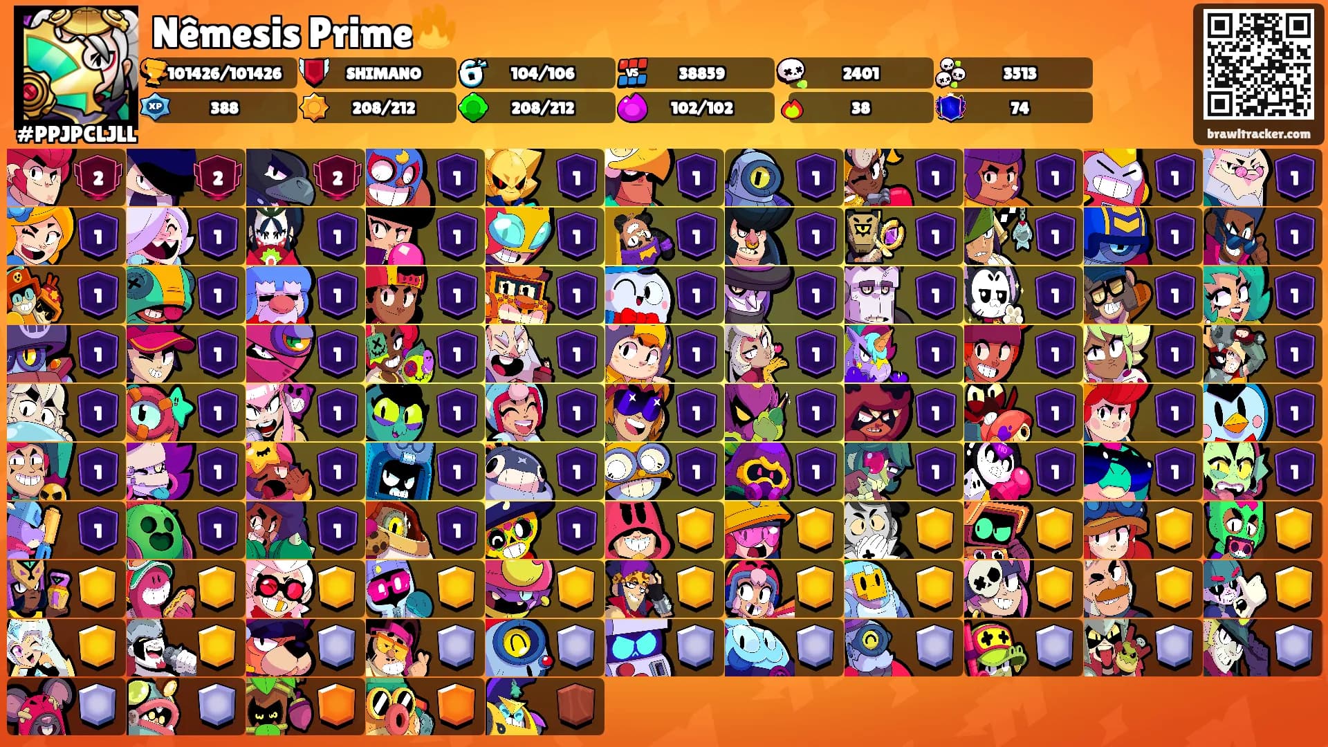 Nêmesis Prime🔥's Ranks