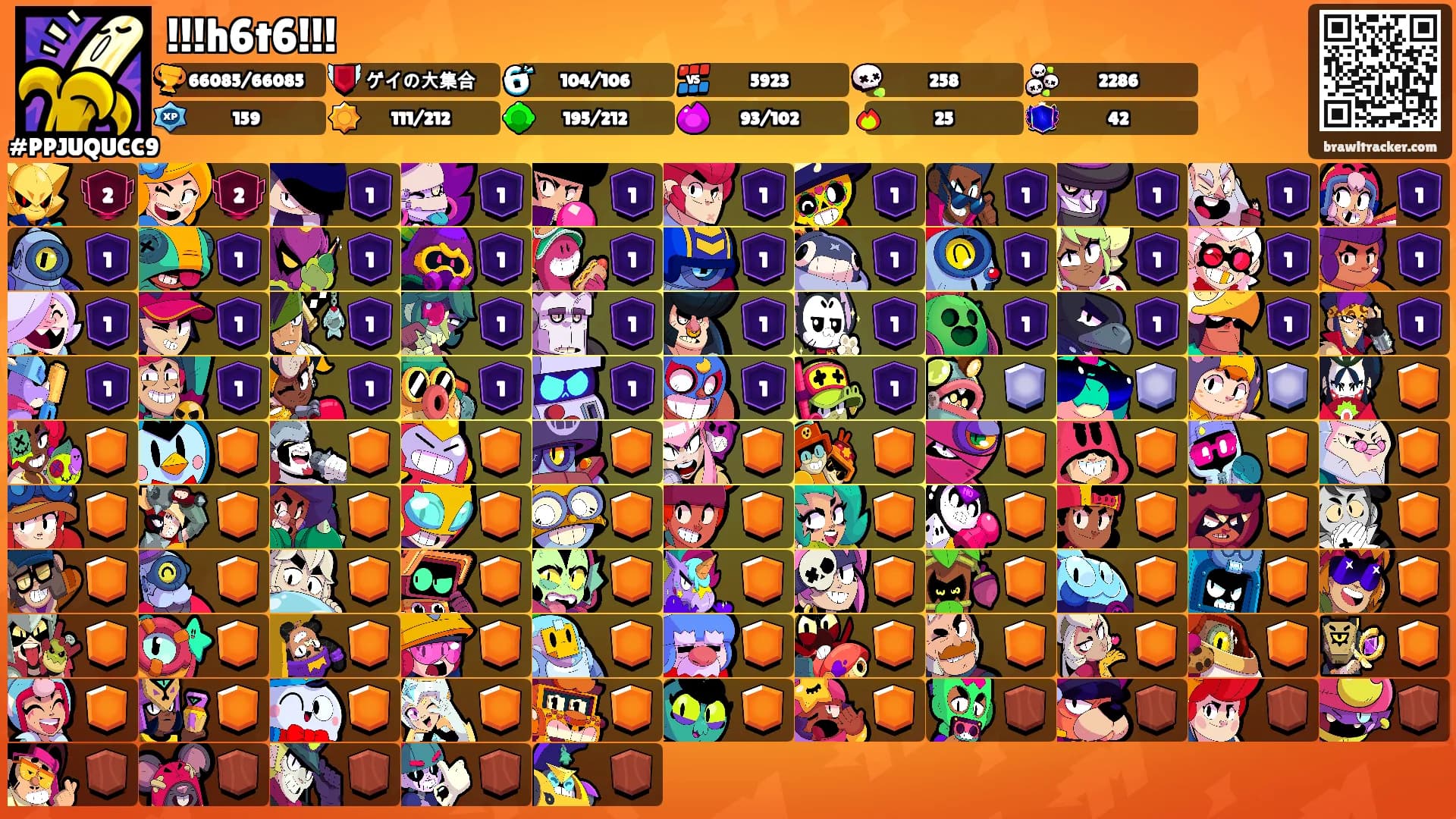 !!!h6t6!!!'s Ranks