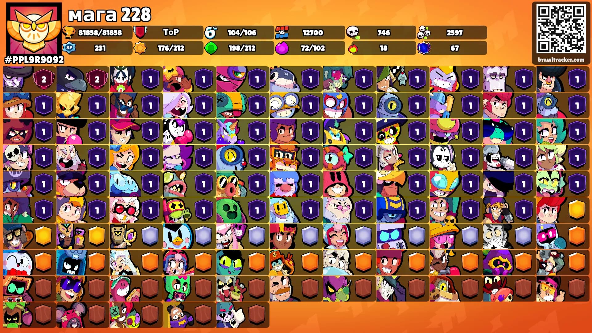 мага 228's Ranks