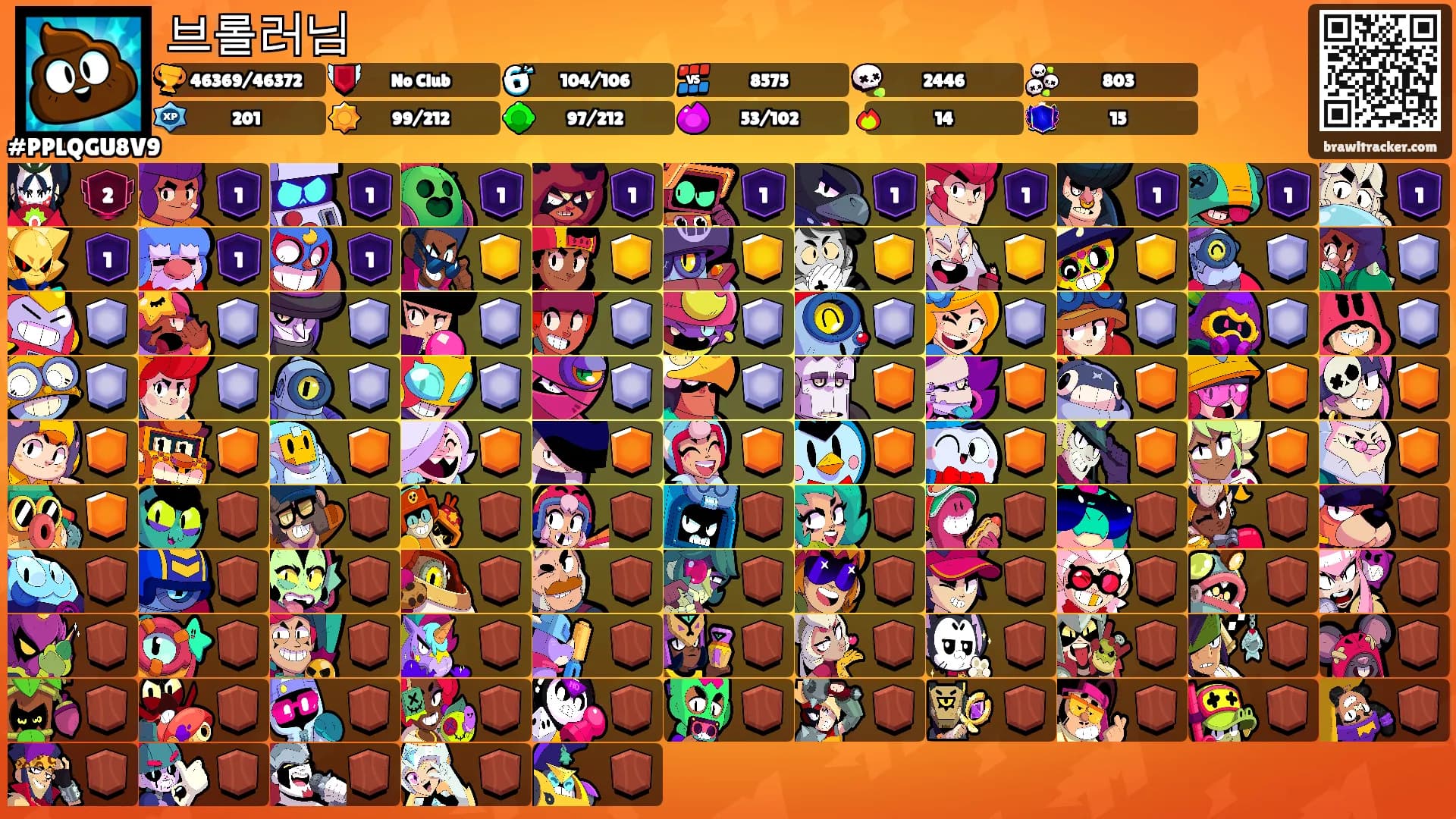 브롤러님's Ranks