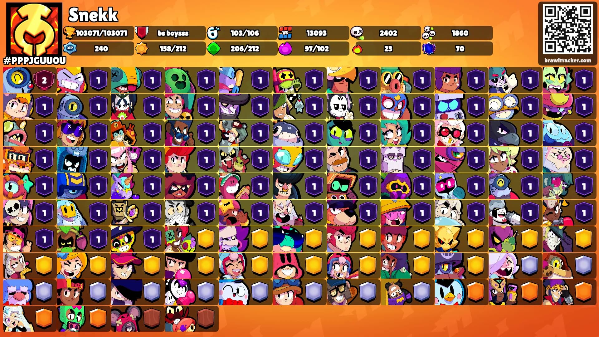 Snekk's Ranks