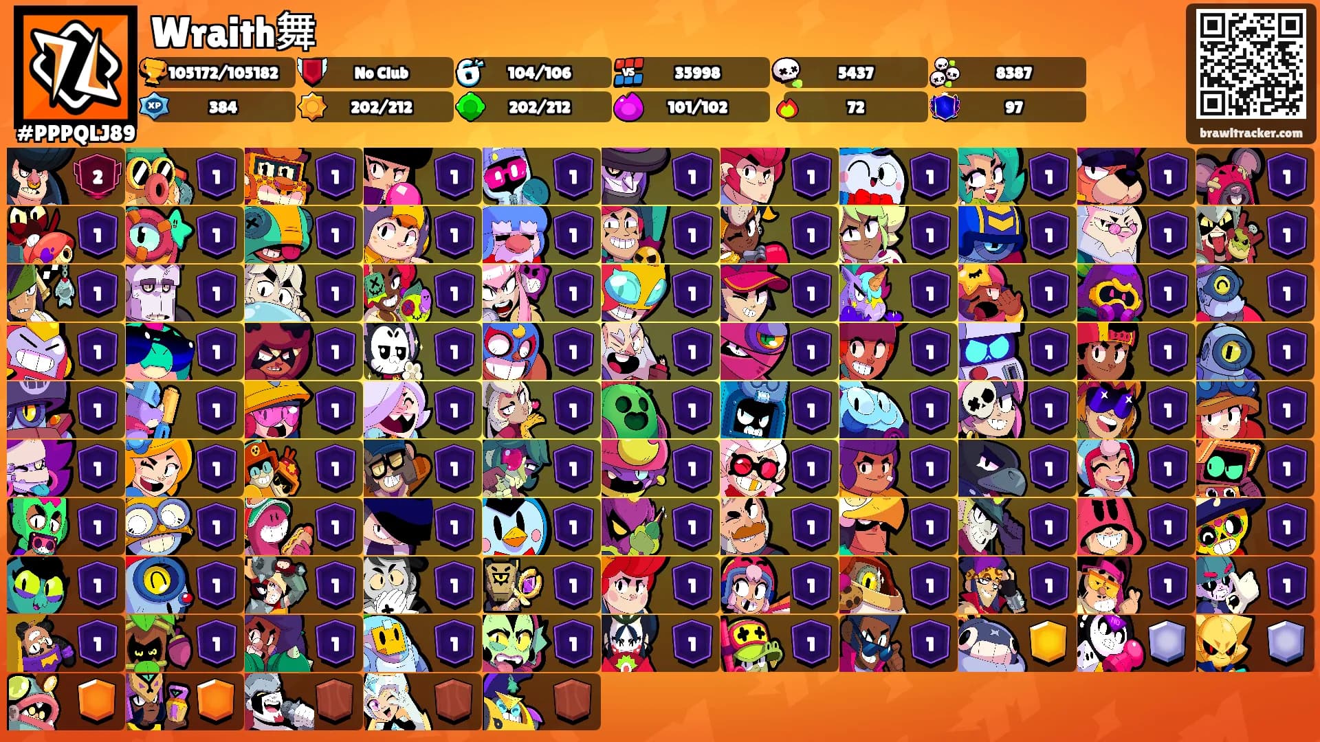 Wraith舞's Ranks