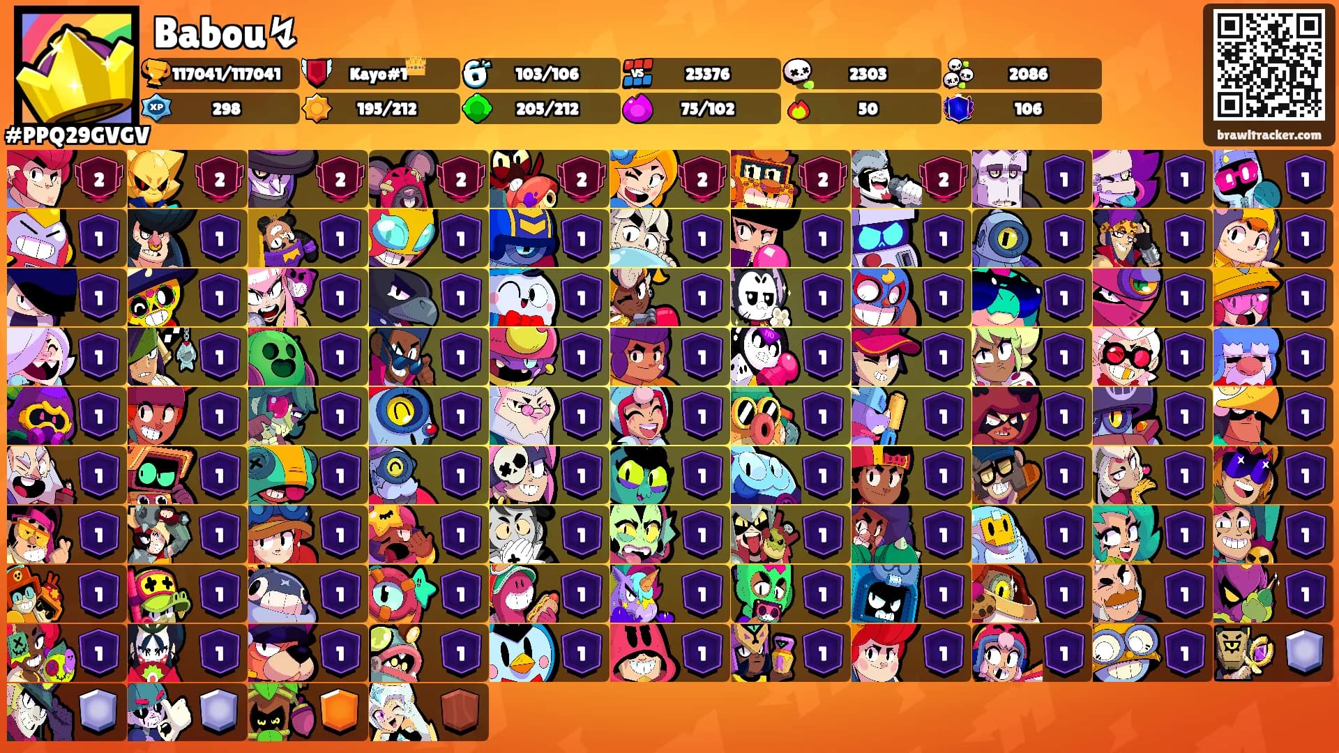 Babou↯'s Ranks
