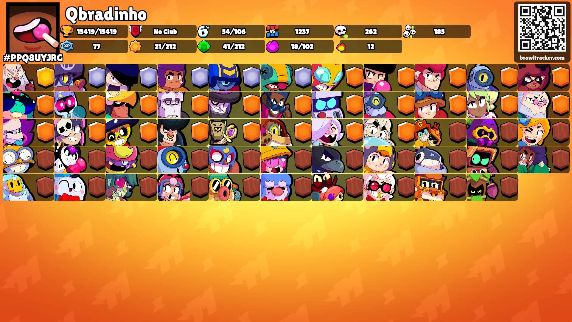 Qbradinho's Ranks