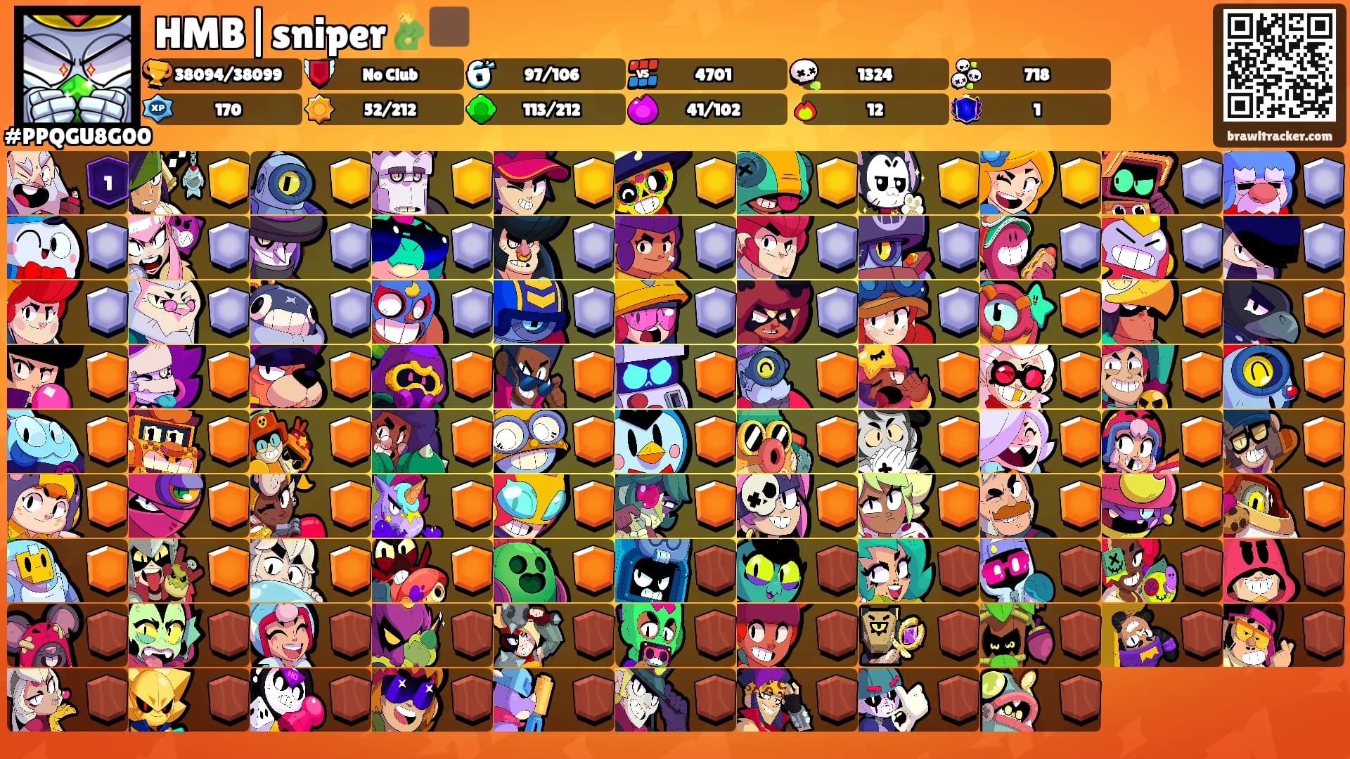 HMB|sniper🫃🏿's Ranks