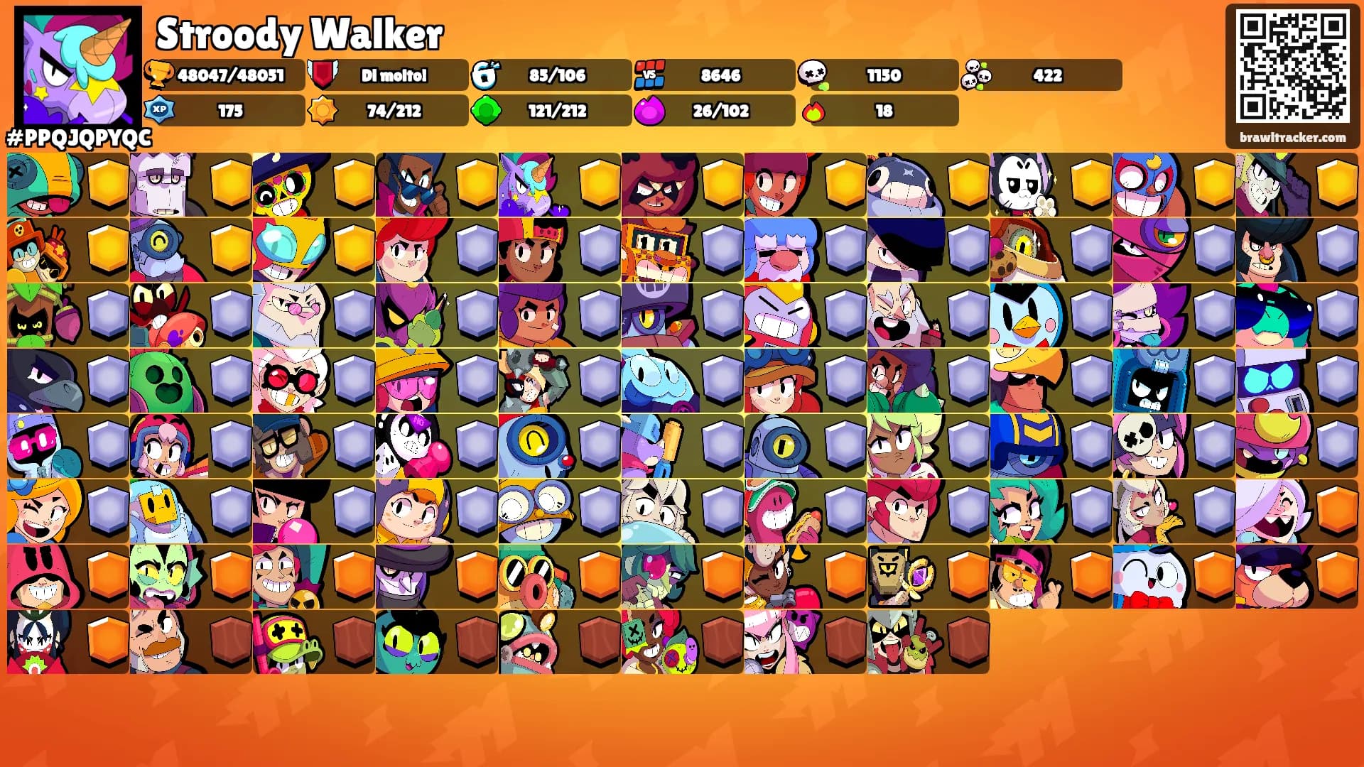 Stroody Walker's Ranks