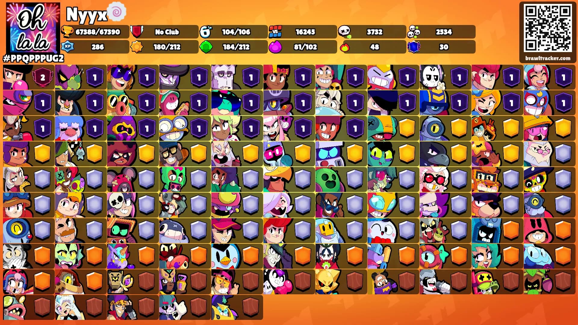 Nyyx🍥's Ranks