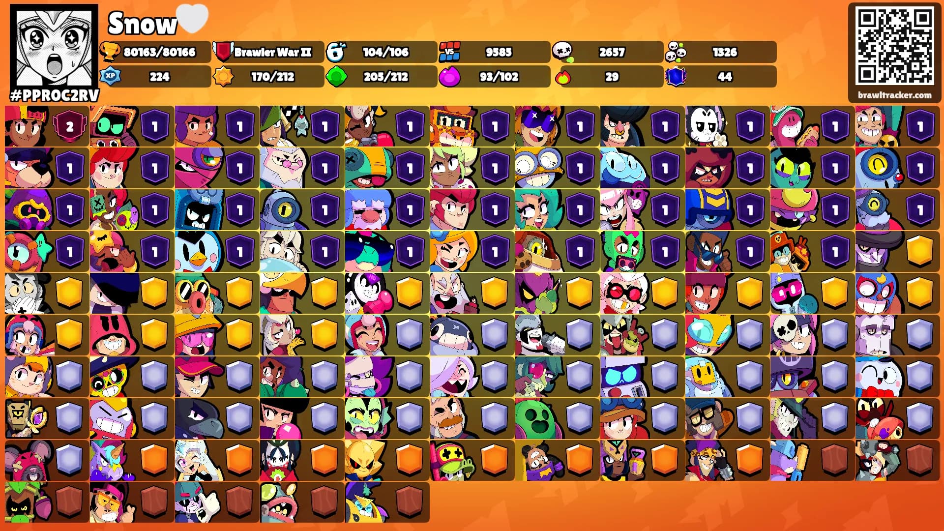 Snow🤍's Ranks