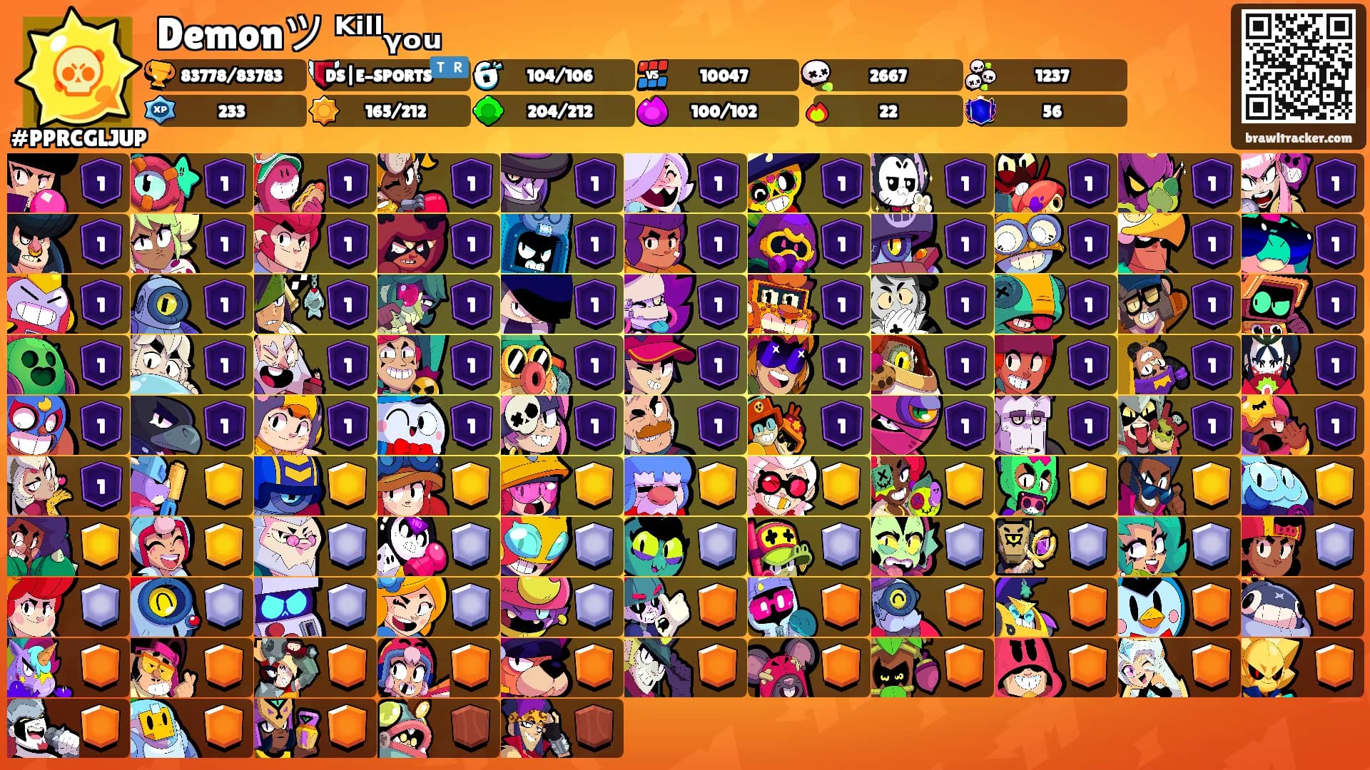 Demonツ ᴷⁱˡˡᵧₒᵤ's Ranks