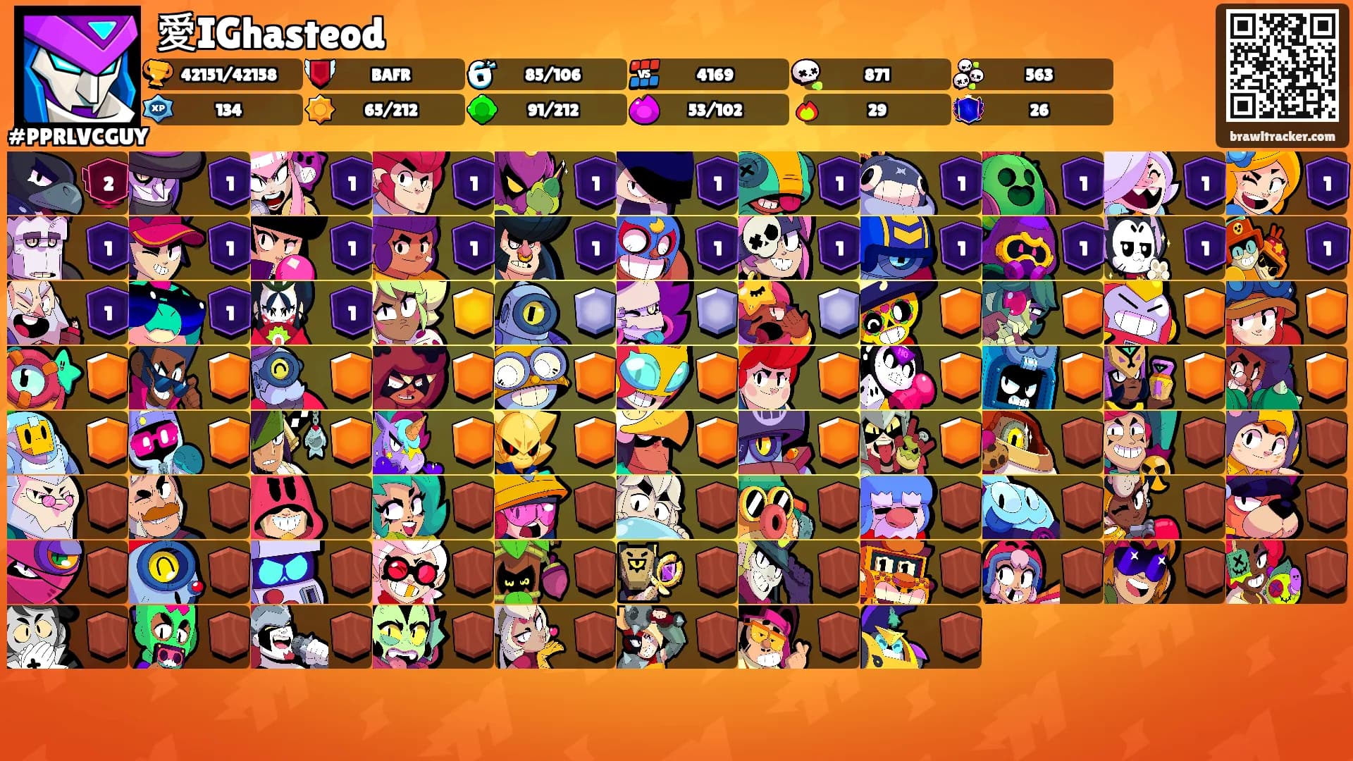 愛IGhasteod's Ranks