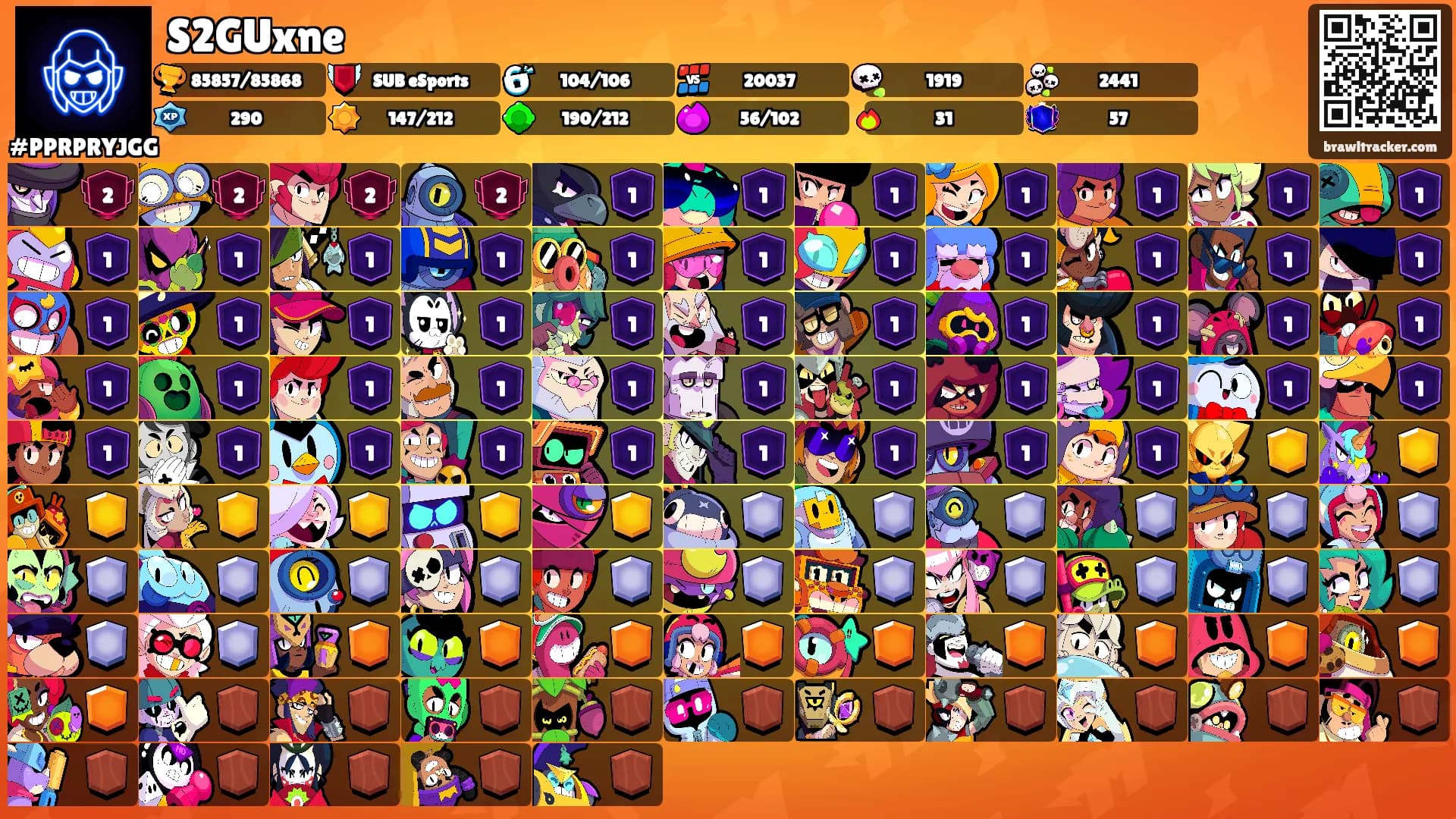 S2GUxne's Ranks