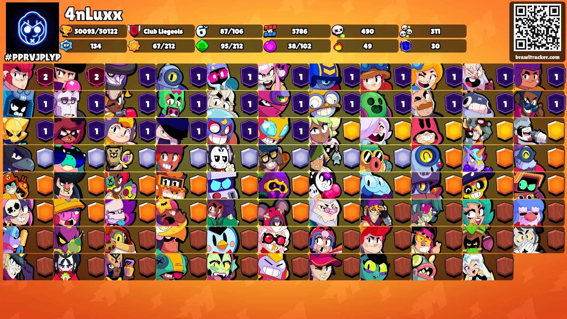 4nLuxx's Ranks