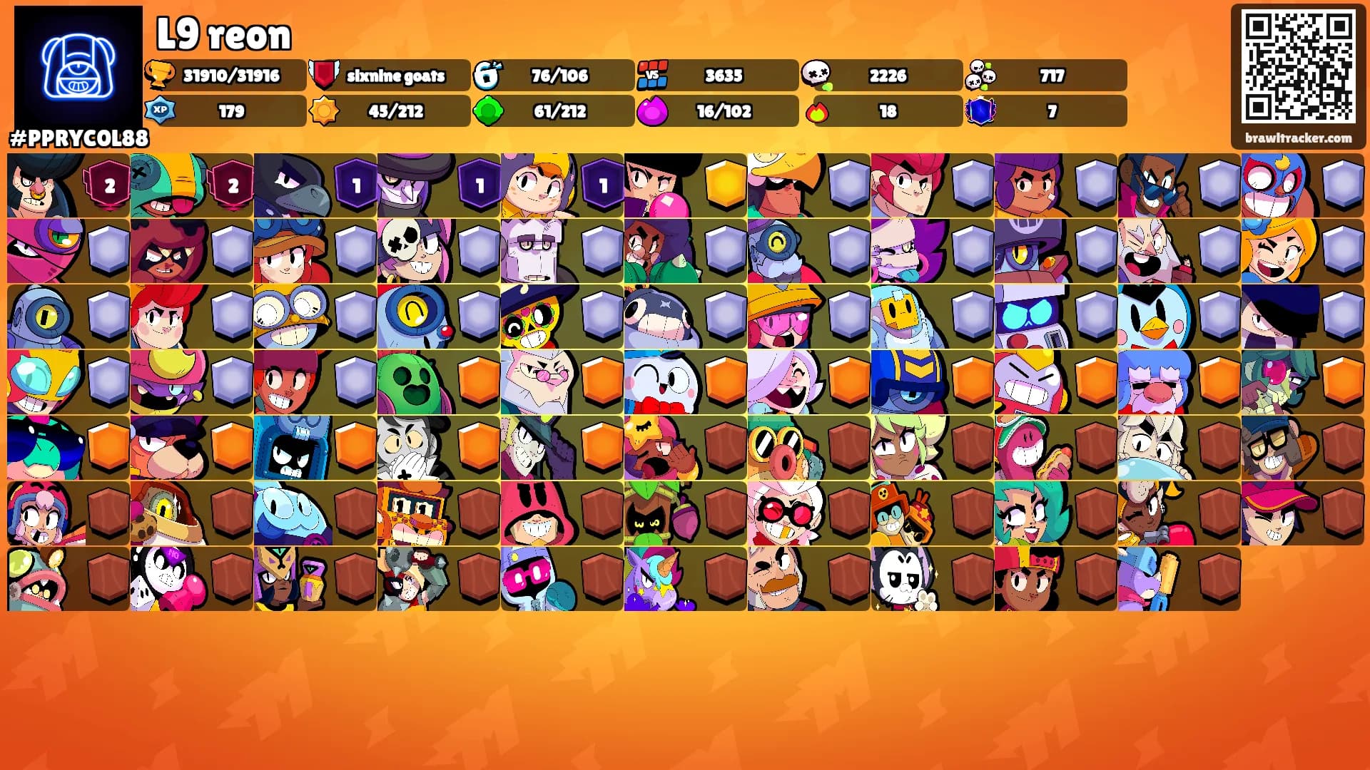 L9 reon's Ranks