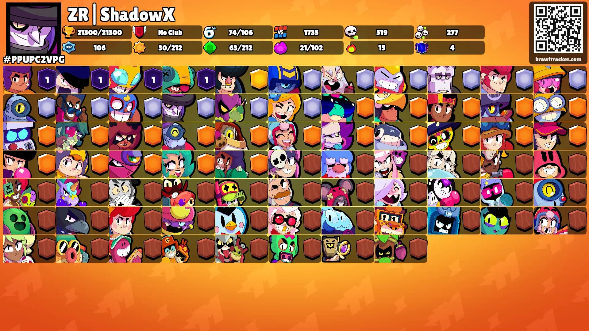 ZR|ShadowX's Ranks