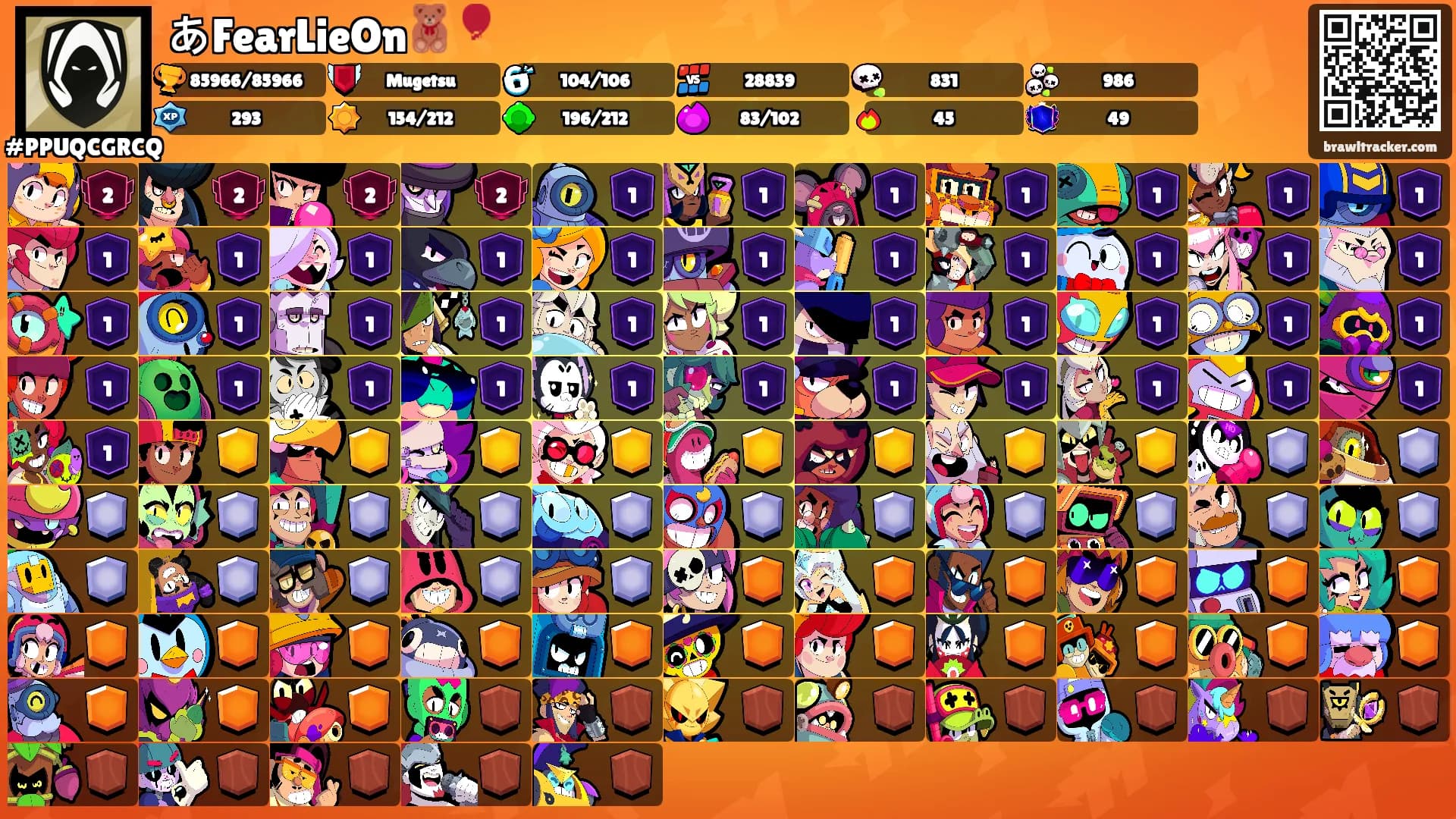 あFearLieOn🧸🎈's Ranks