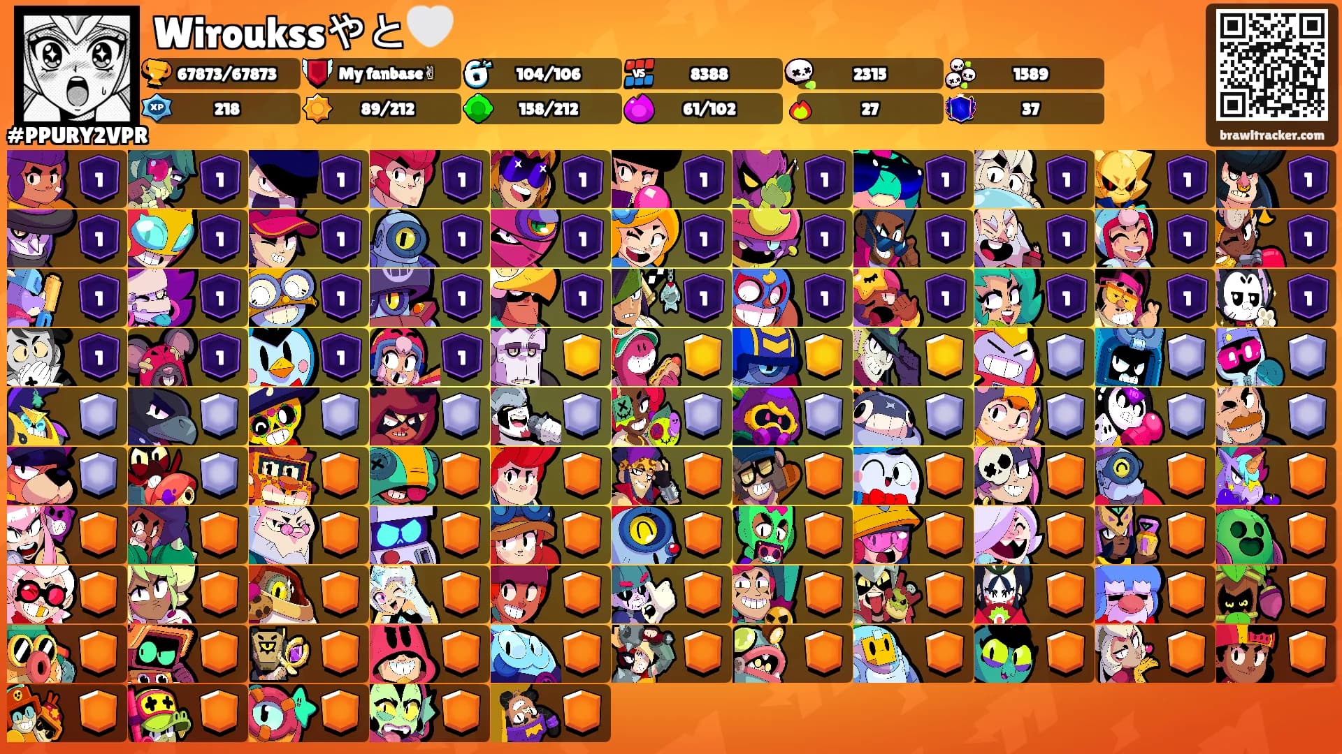 Wiroukssやと🤍's Ranks
