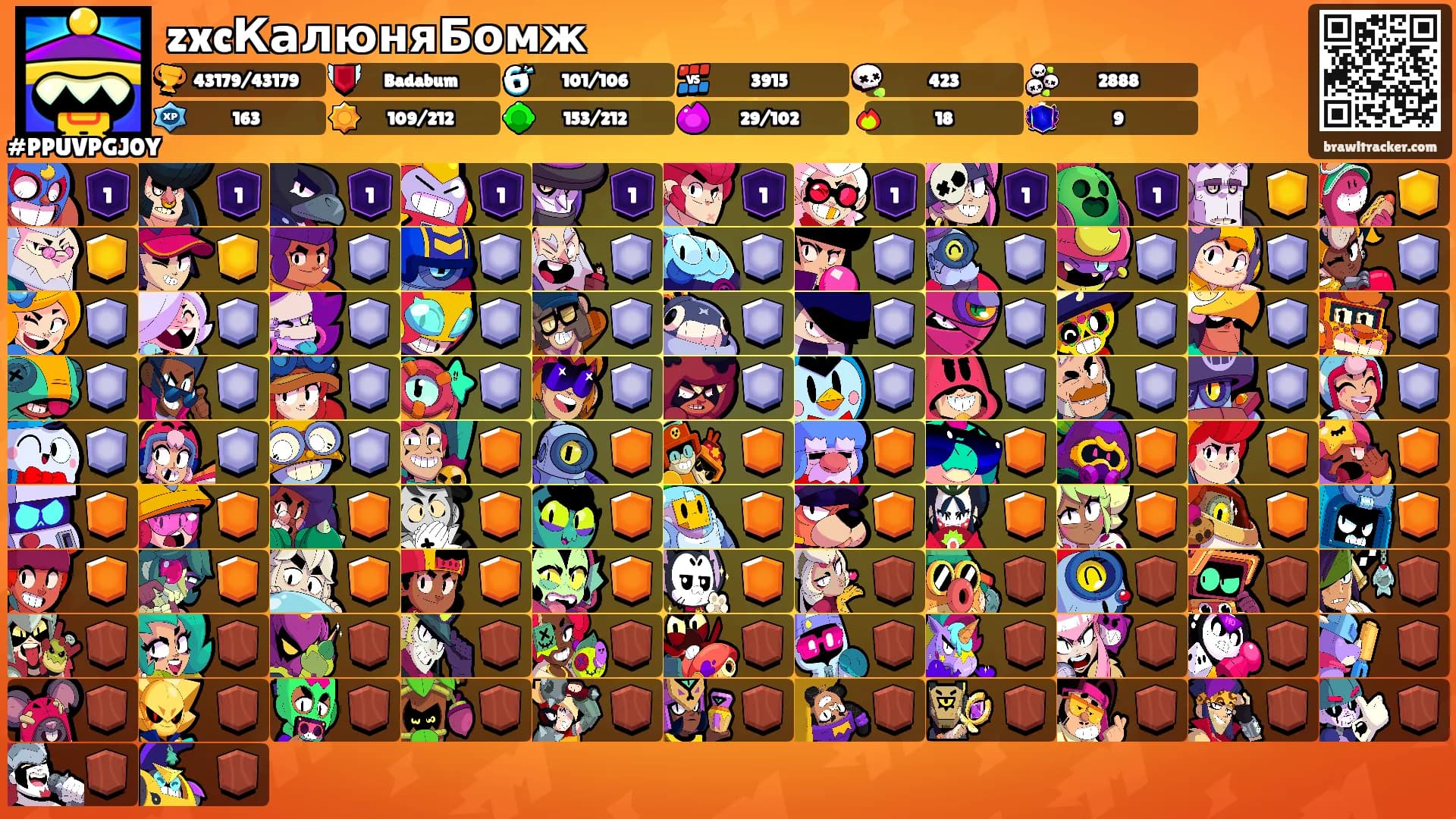 zxcКалюняБомж's Ranks