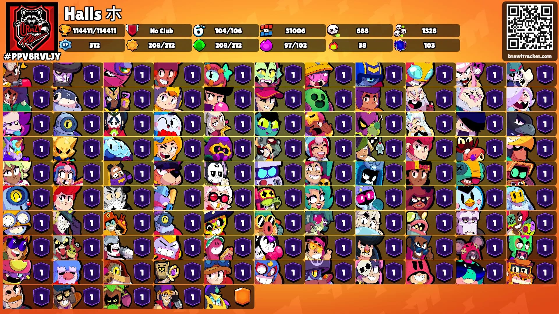 Halls ホ's Ranks
