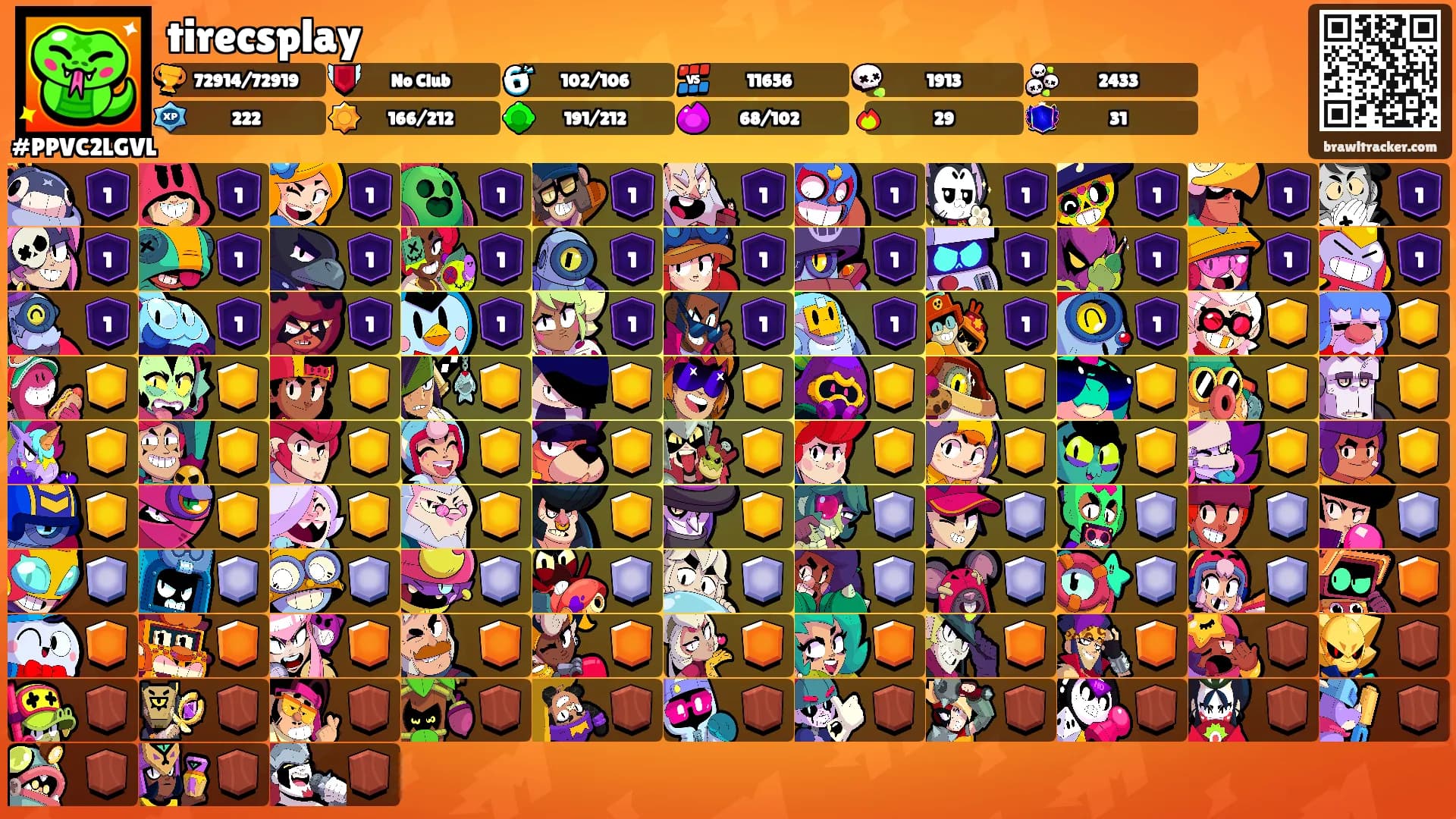 tirecsplay's Ranks