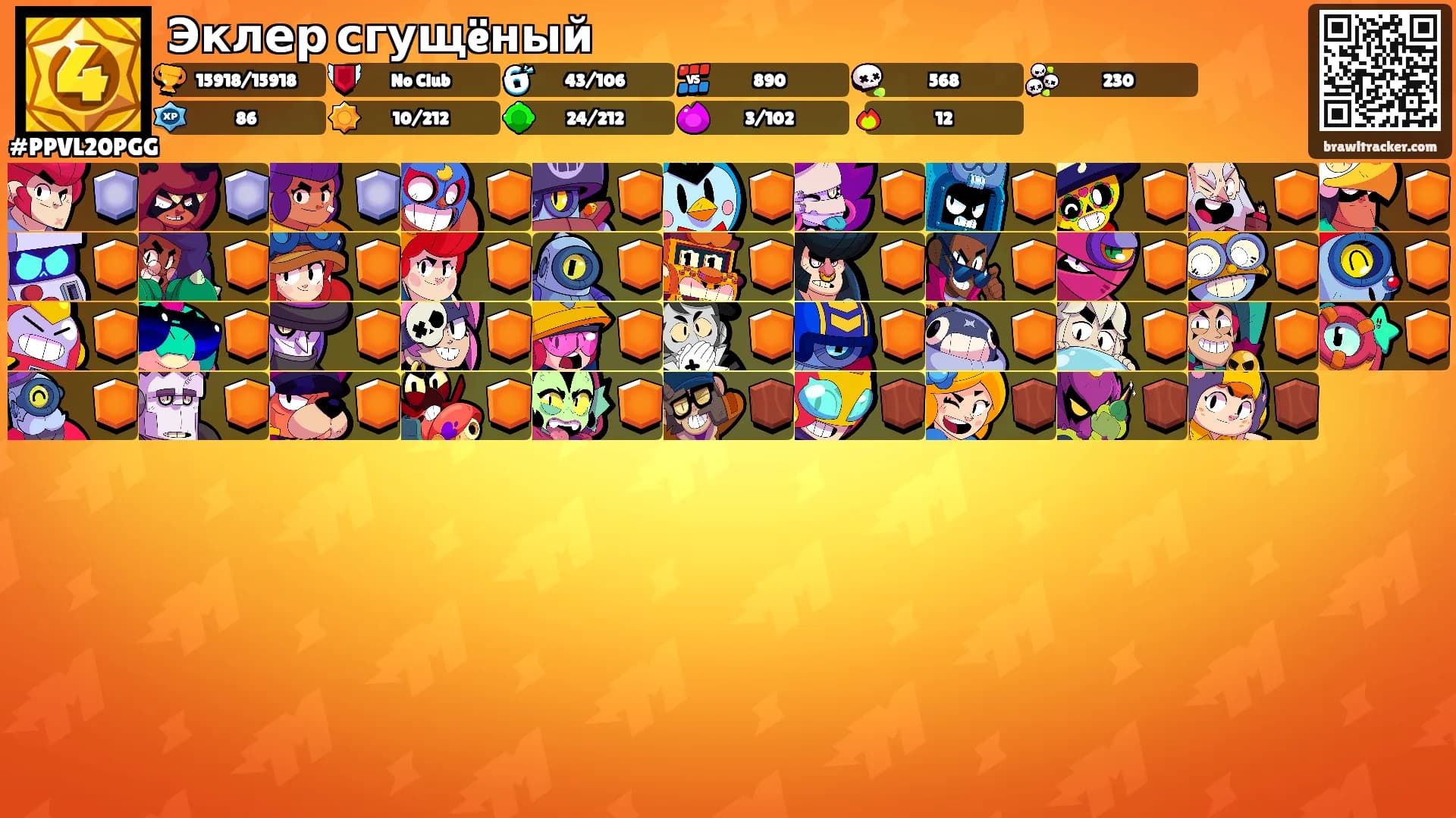 Эклер сгущëный's Ranks