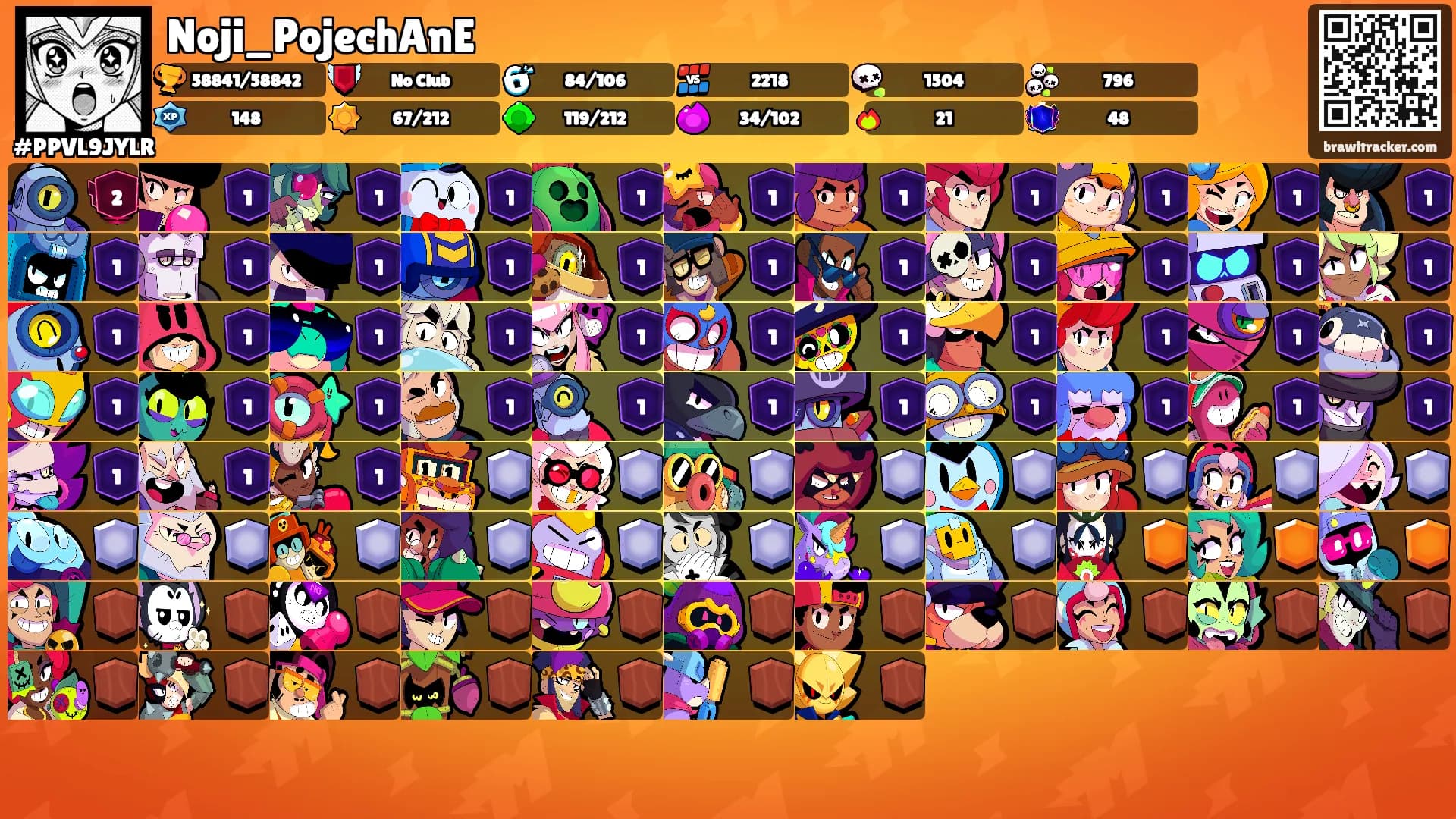Noji_PojechAnE's Ranks