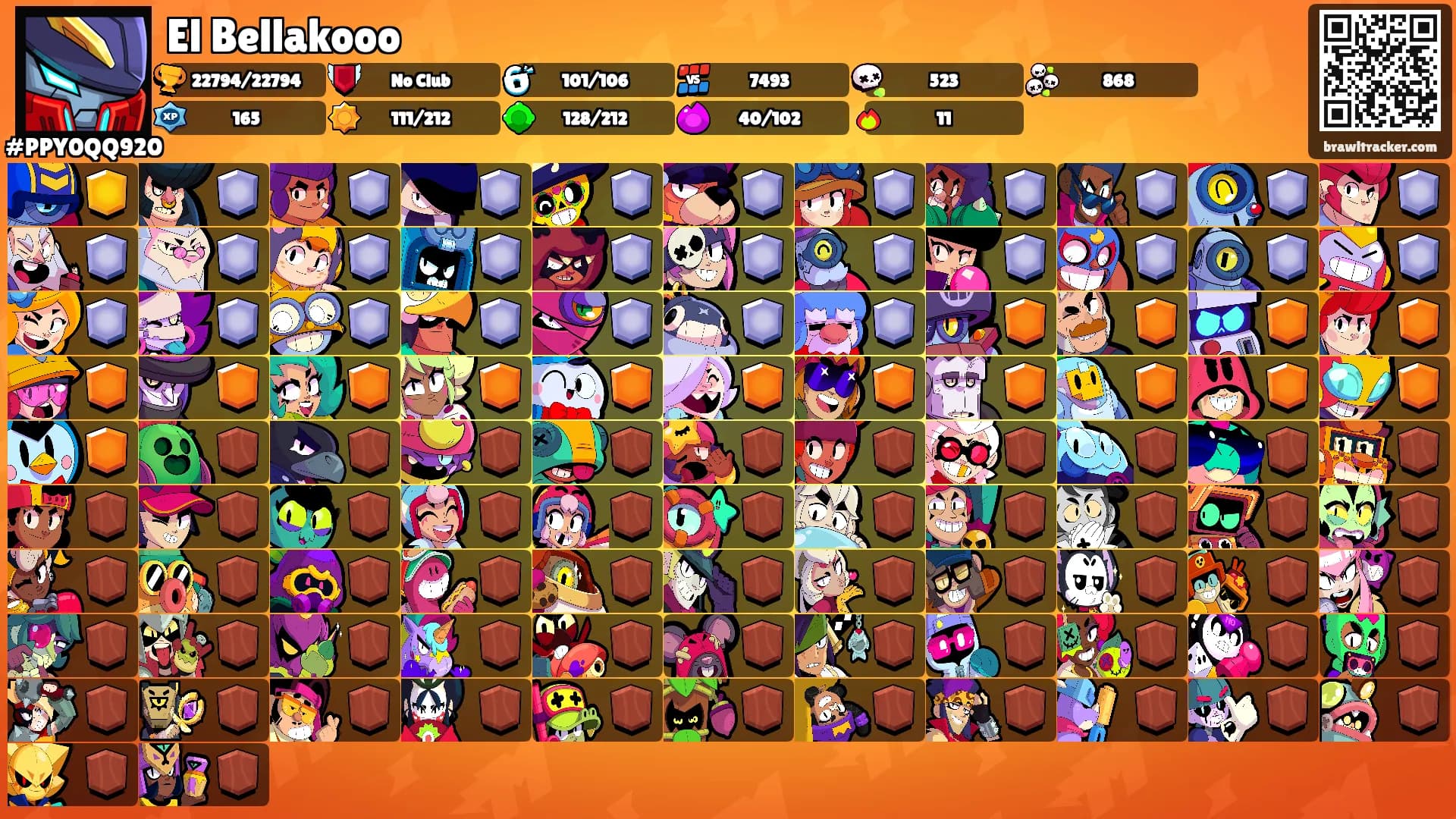 El Bellakooo's Ranks