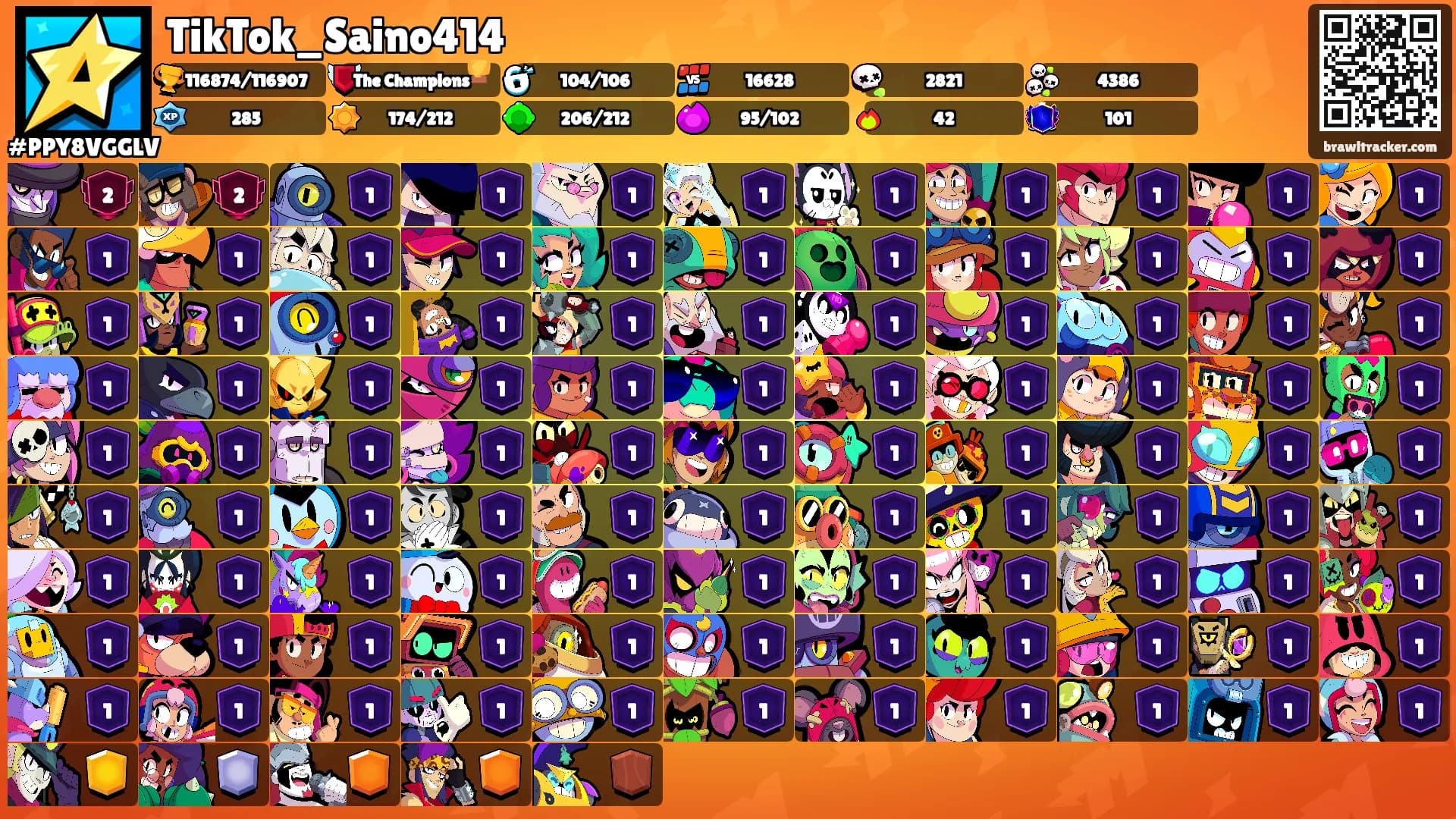 TikTok_Saino414's Ranks