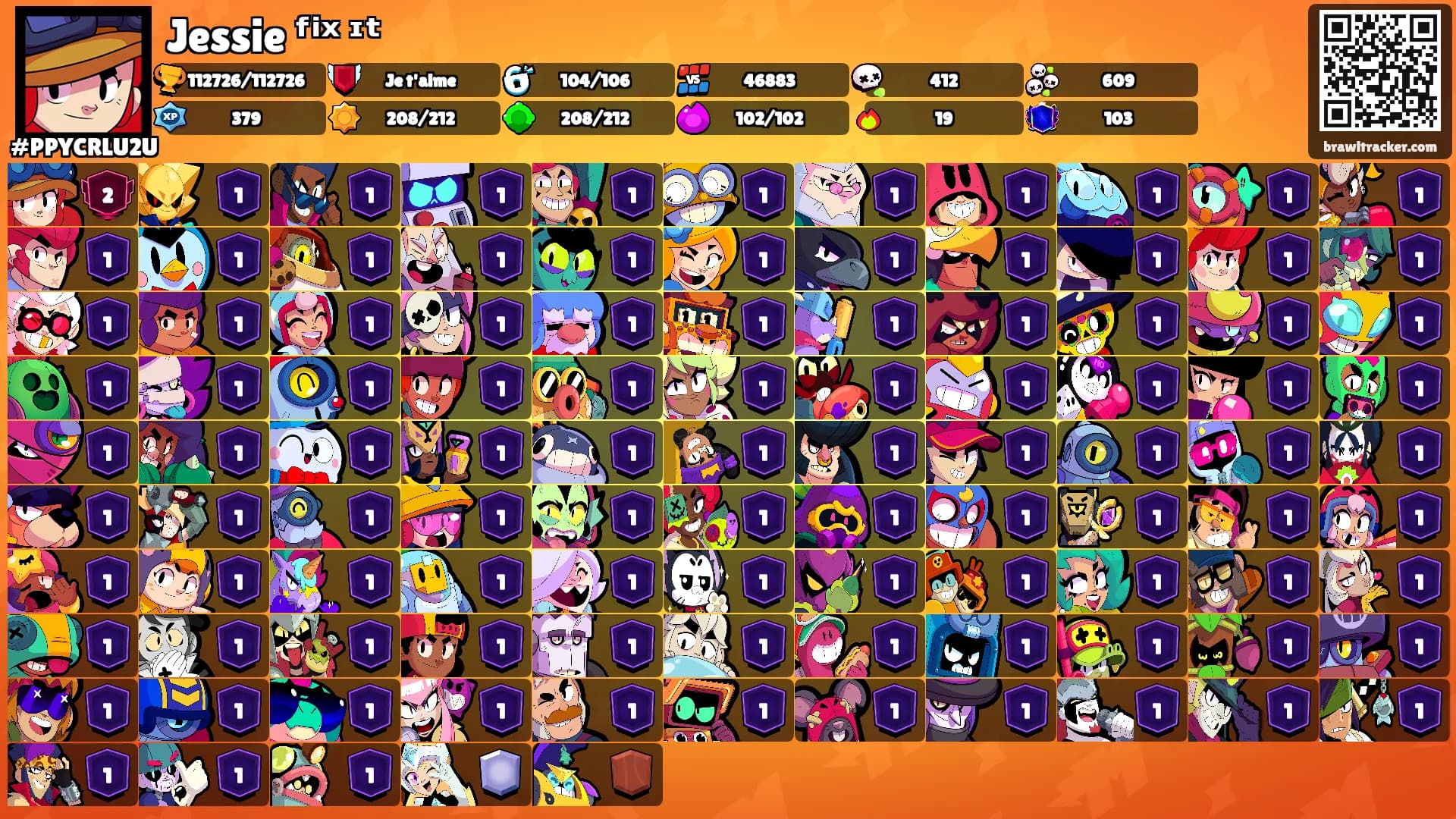 Jessie ᶠⁱˣ ᶦᵗ's Ranks