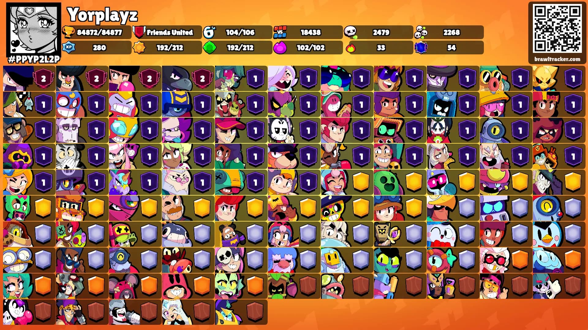 Yorplayz's Ranks